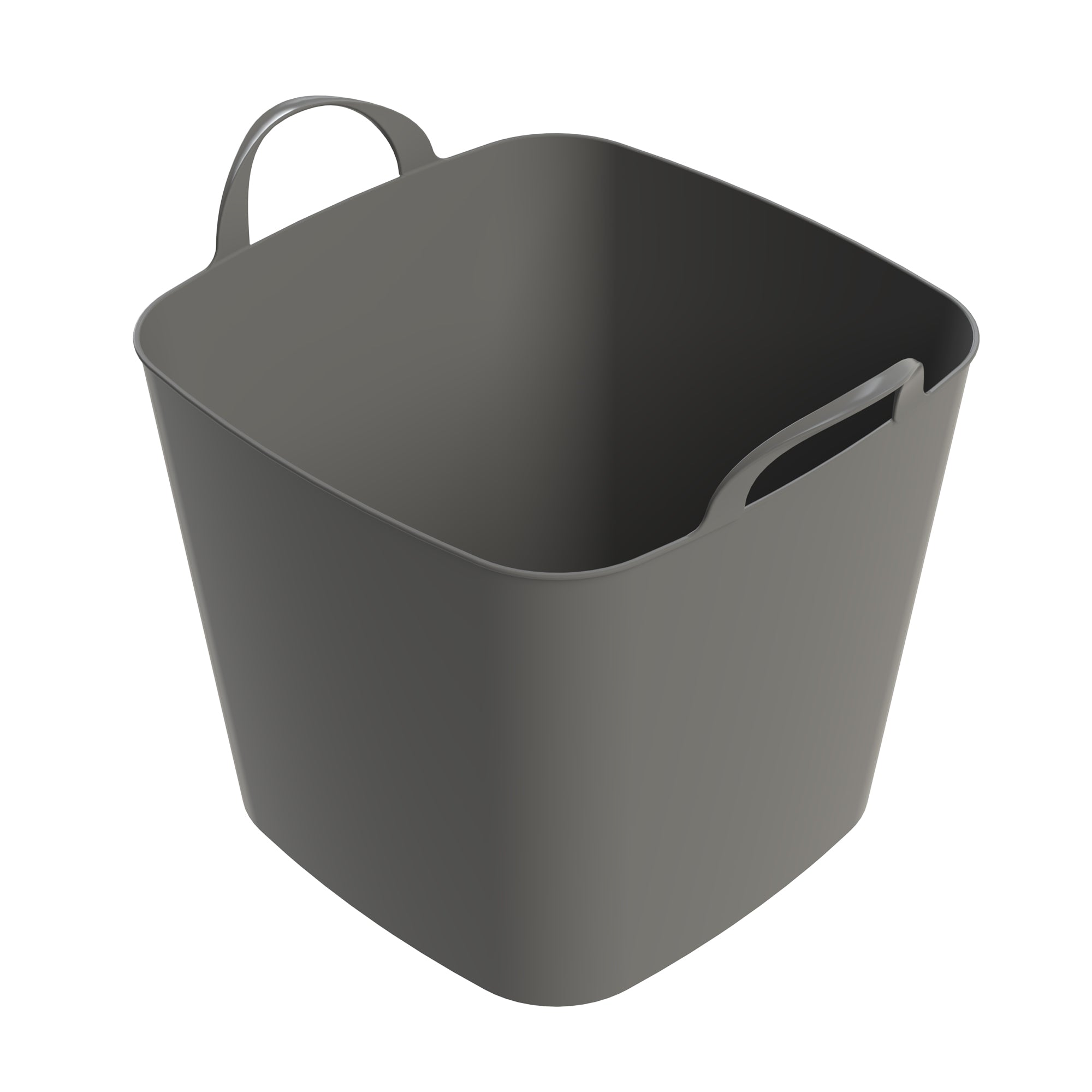 Life Story 26 Quart Flexi Tub, Versatile Storage Tote, Home Organizer, Gray - VMInnovations