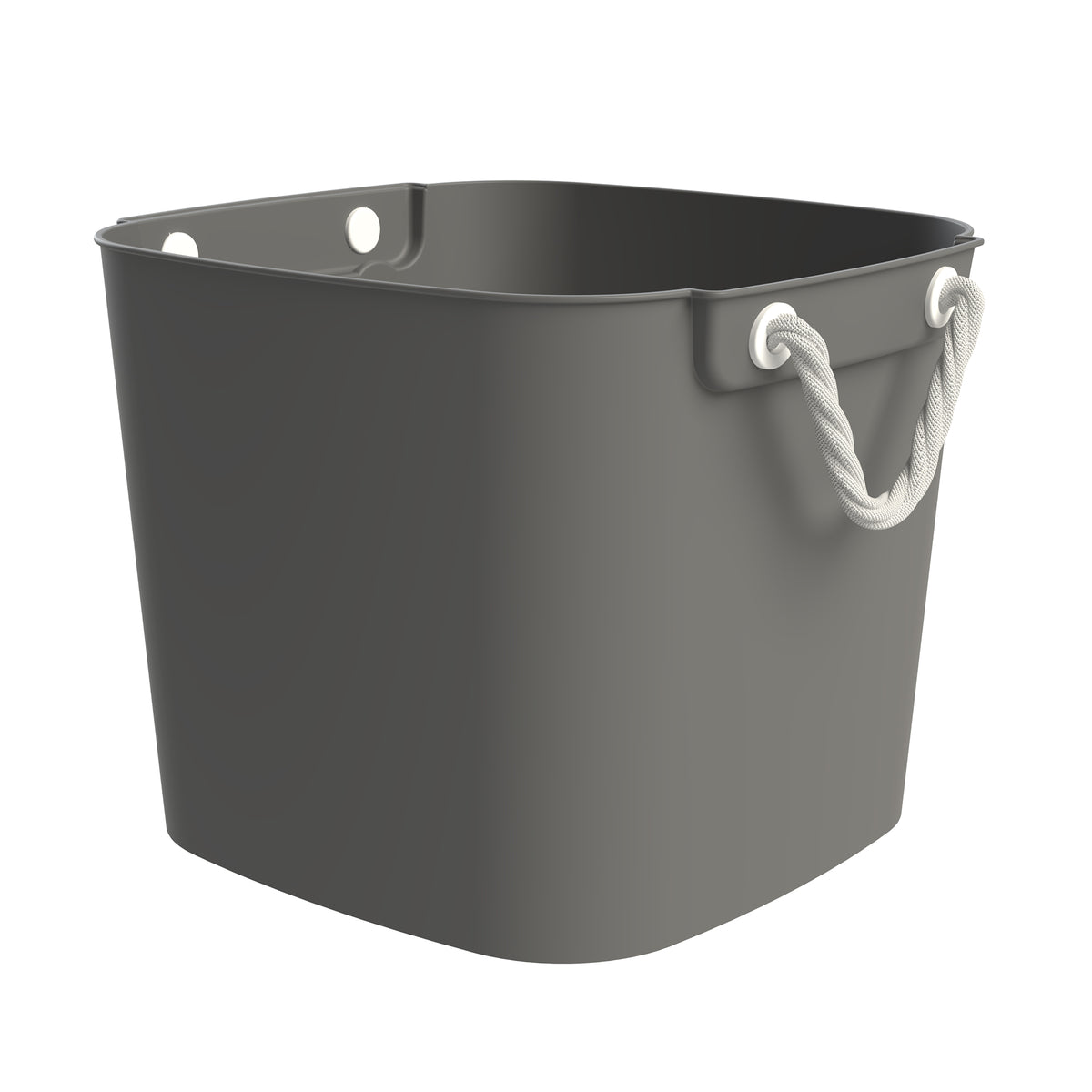 Life Story 42 Quart Flexi Tub, Versatile Storage Tote, Home Organizer, Gray