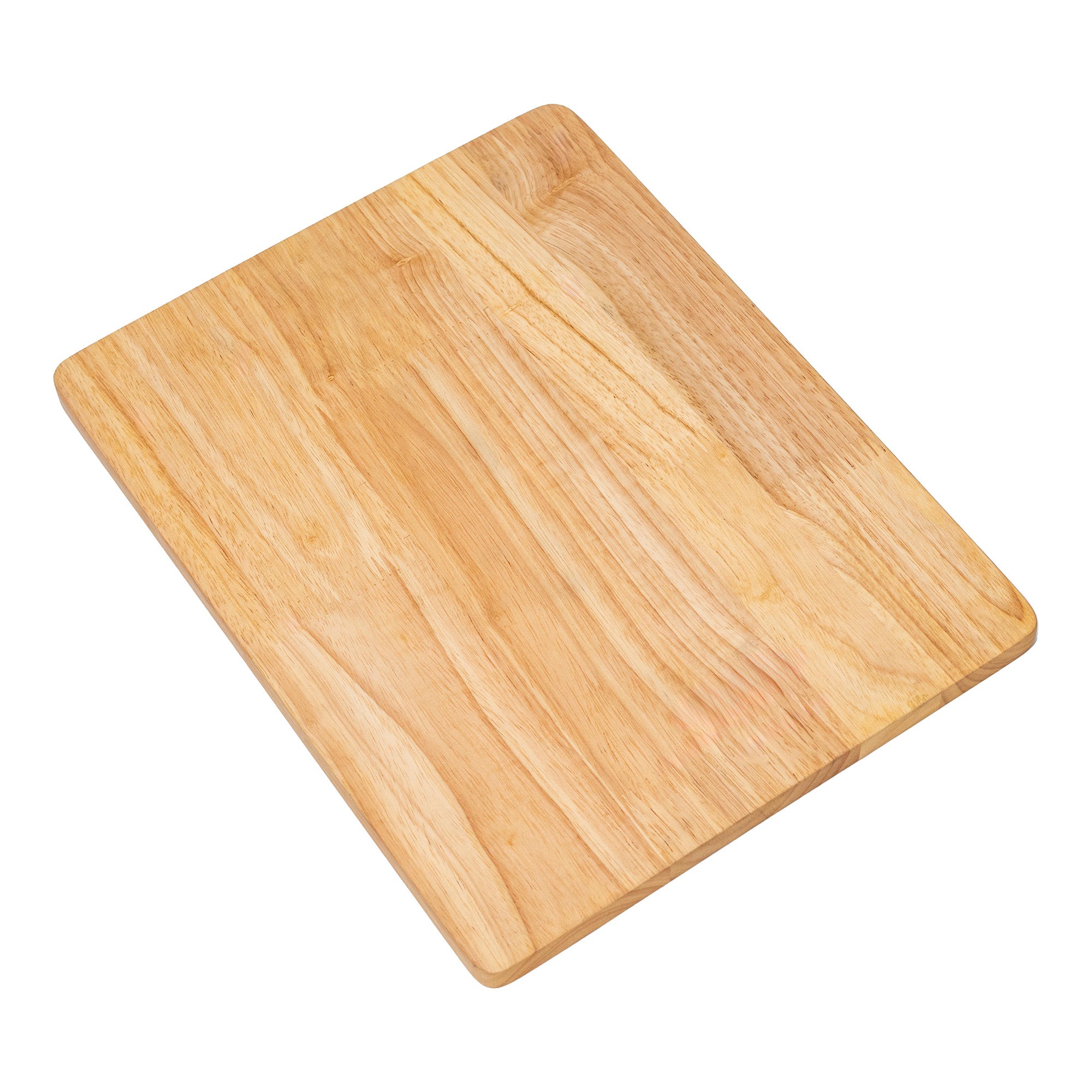 PJ Wood Rubberwood 11" x 14" Chopping Board for Cutting Fish & Vegetables (Used)