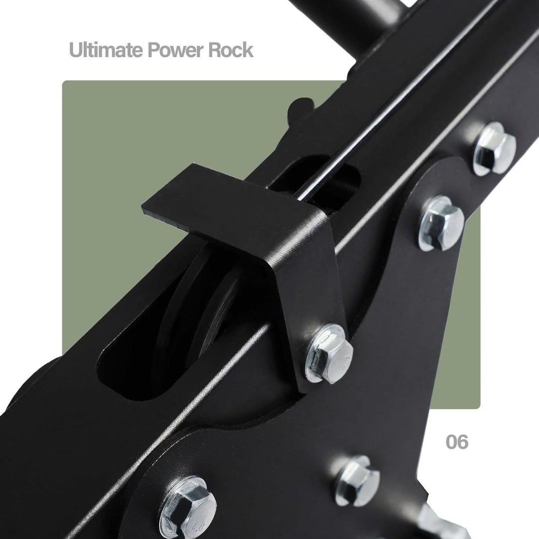 Major Fitness Drone 1 Power Cage, Multi-Function Strength Training Rack, Black - VMInnovations