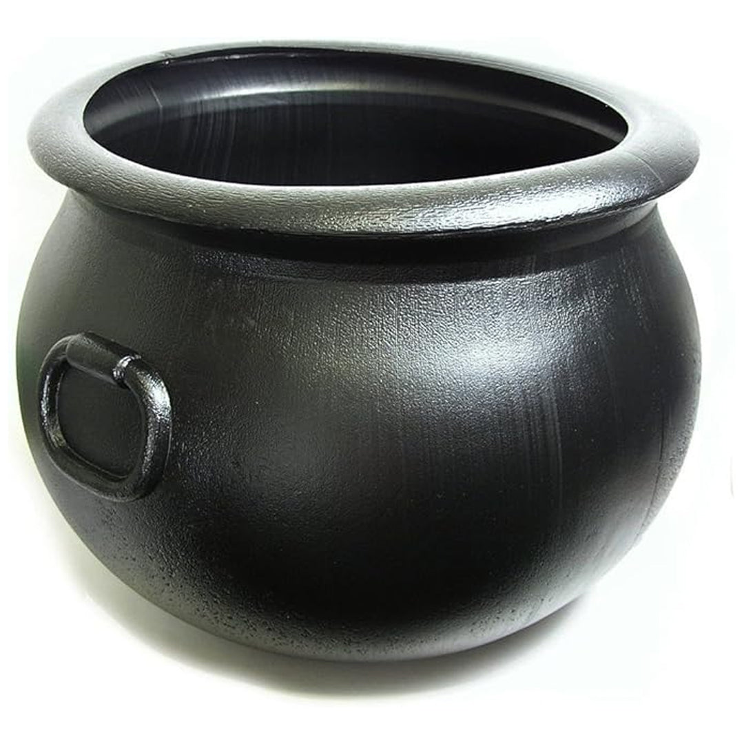 Union Products 55400 22 Inch Witch Cauldron Spooky Halloween Decoration, Black