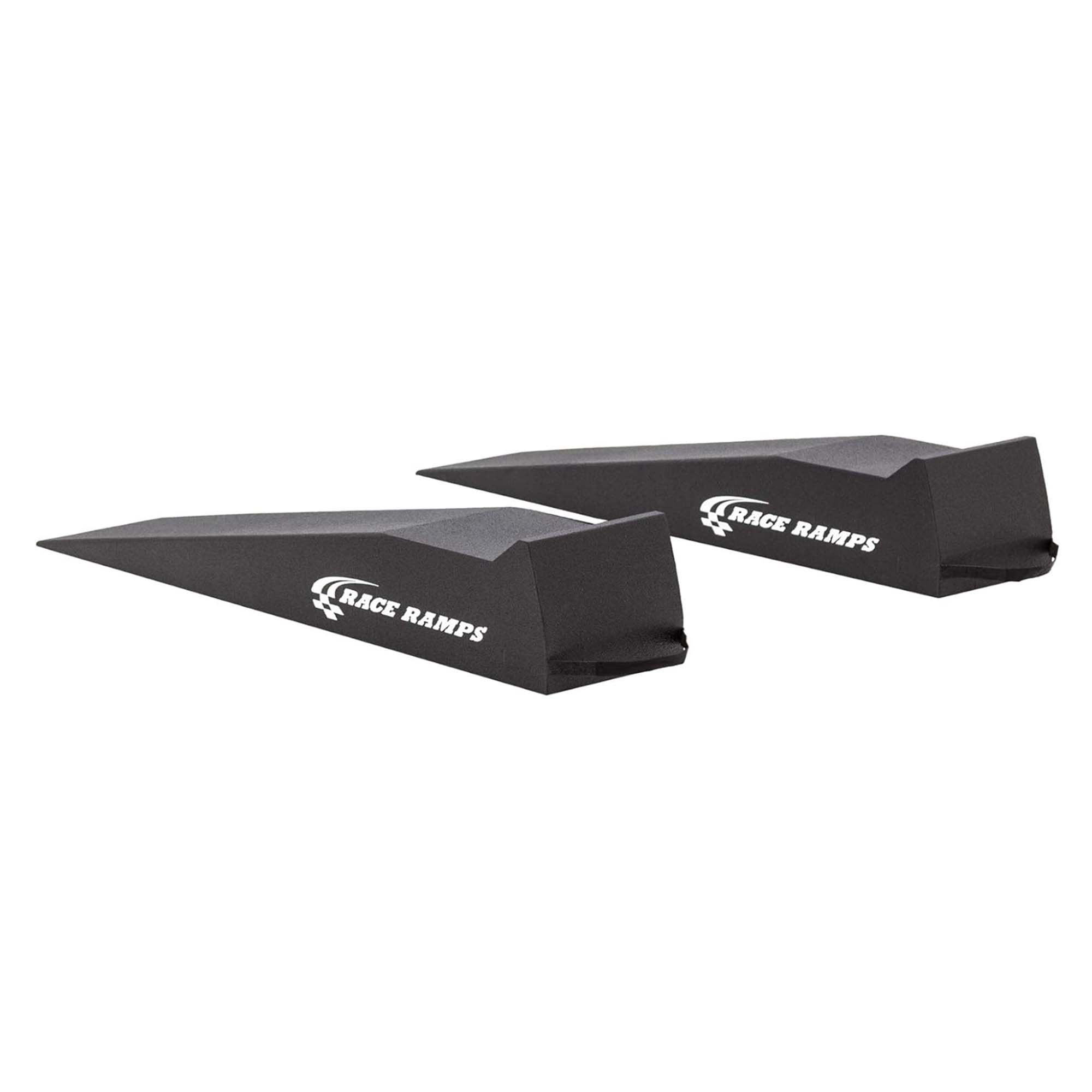 Race Ramps Lightweight Car Service Ramps for 10" Lift, Anti-Slip Black(Open Box) - VMInnovations