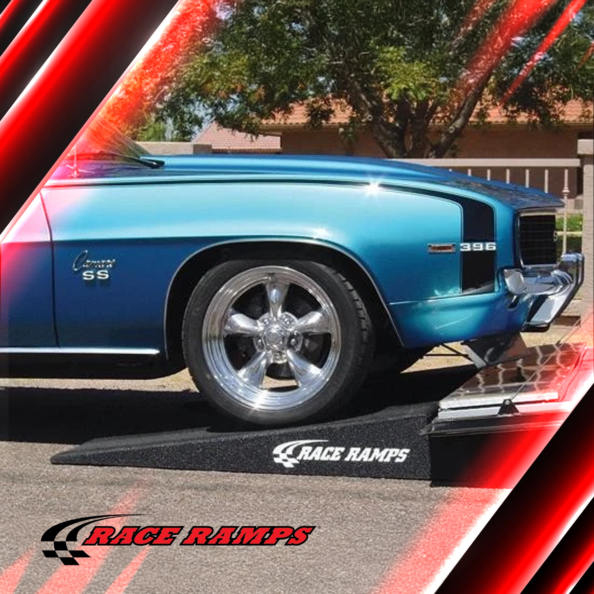 Race Ramps 4" Trailer Ramp Scratch Proof Lightweight Solid Core Design(Open Box) - VMInnovations
