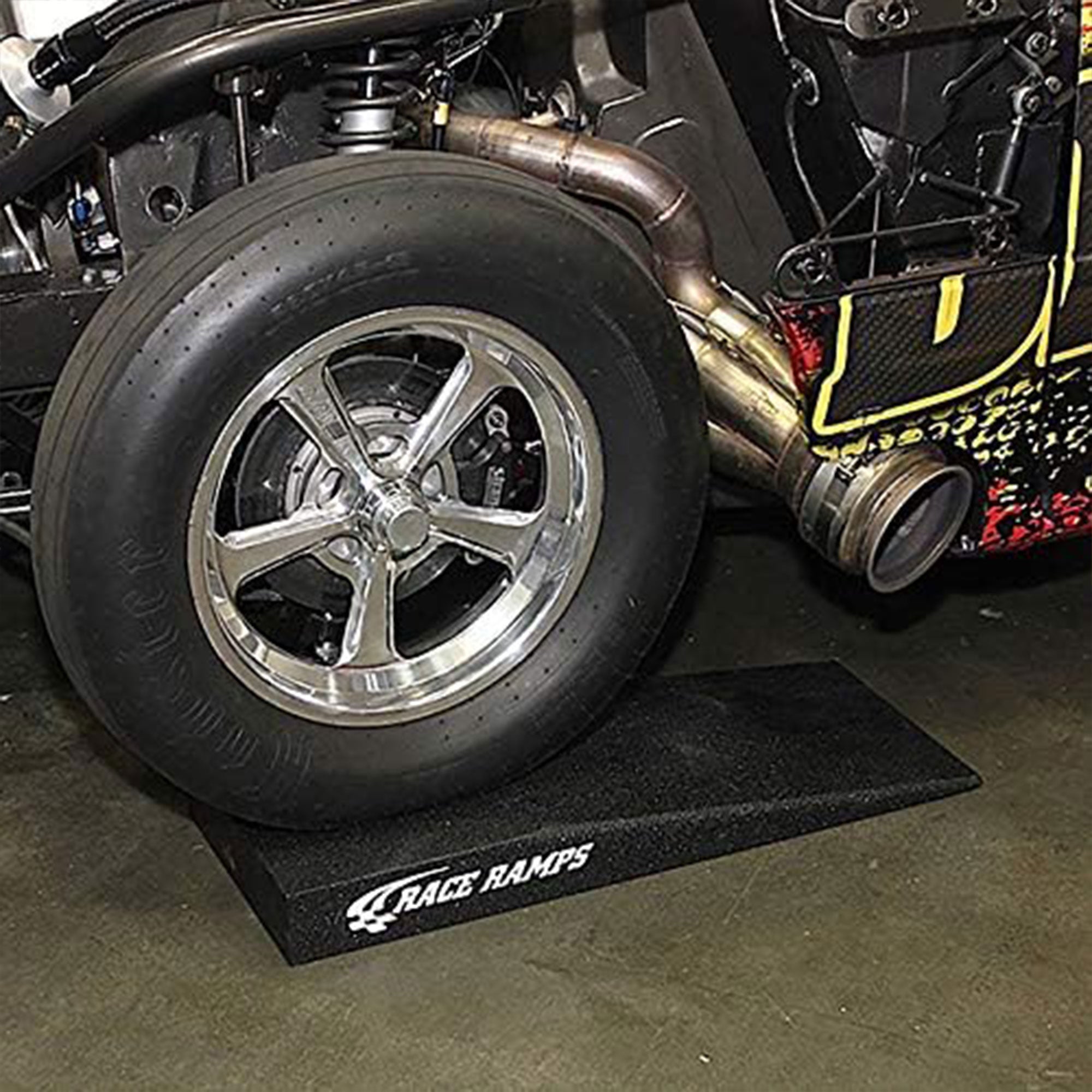 Race Ramps Trak-Jax Lightweight Car Lift Ramps Low Profile Vehicles RR-TJ, Black - VMInnovations