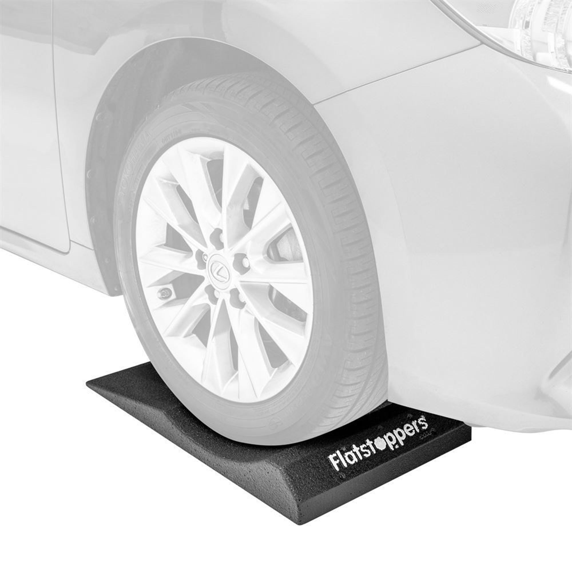 Race Ramps Supercar FlatStoppers, Tire Car Ramps for Storage, 16" Wide, Set of 4 - VMInnovations