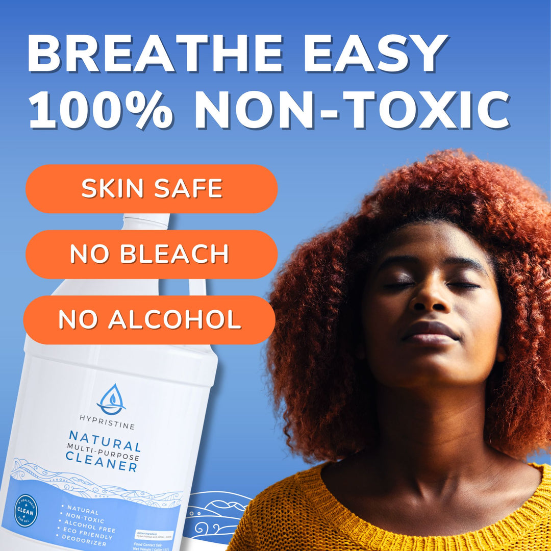 Hypristine Natural Multipurpose Surface Cleaner, 128 fluid Ounce Bottle, 1 Pack - VMInnovations