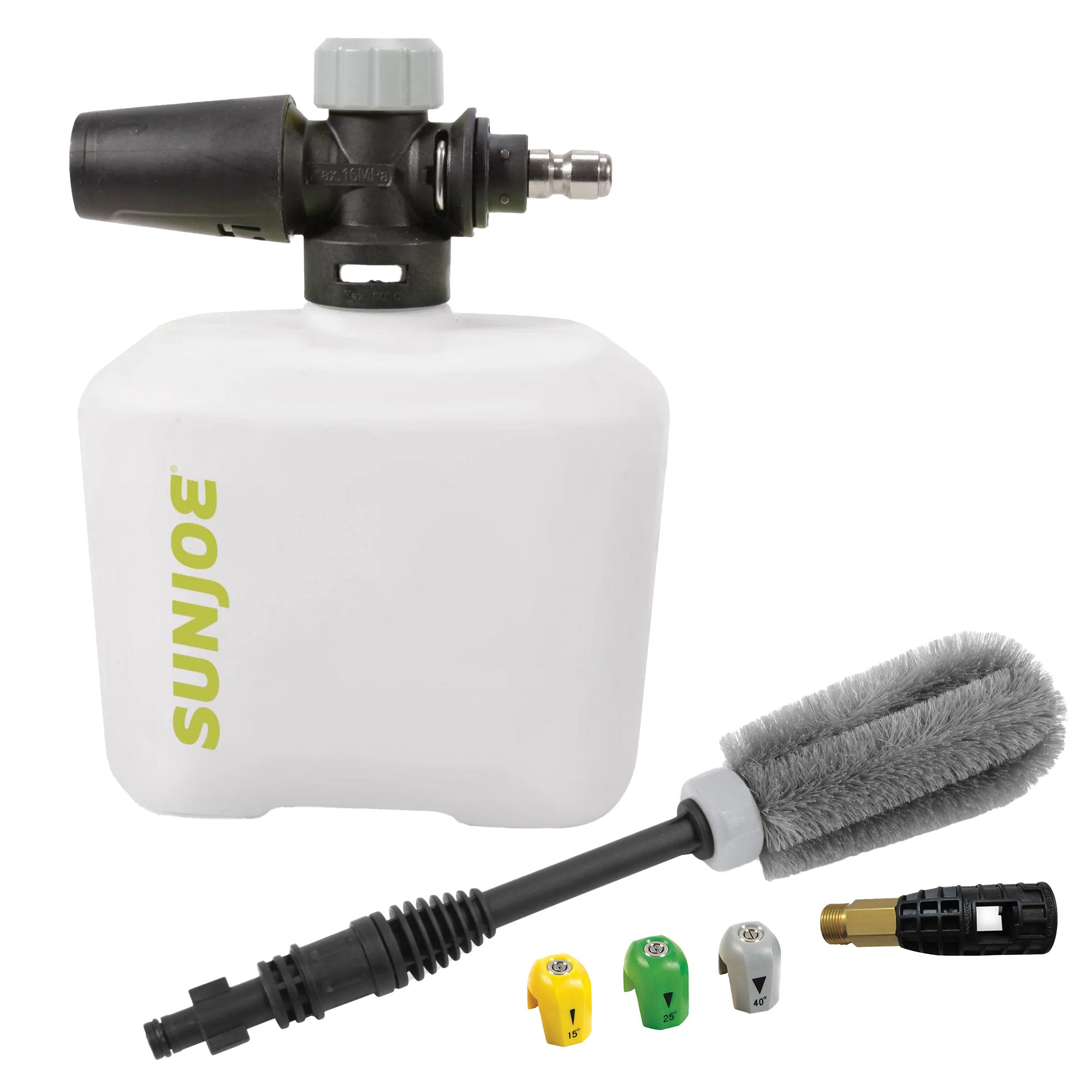 Sun Joe 14.9A Electric Pressure Washer w/Wheels & 7Pc Accessory Kit (Open Box) - VMInnovations