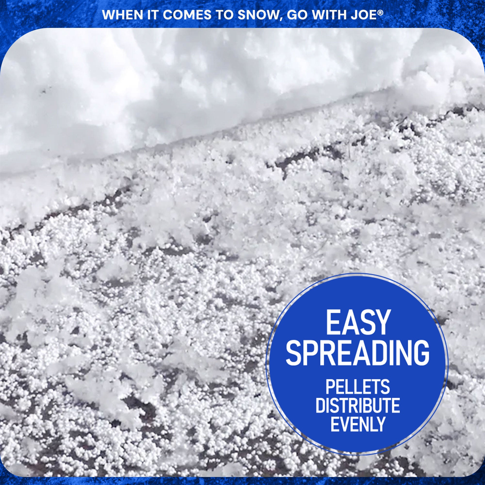 Snow Joe Pellets of Fire Ice Melt for Driveways and Sidewalks, 50 lbs - VMInnovations
