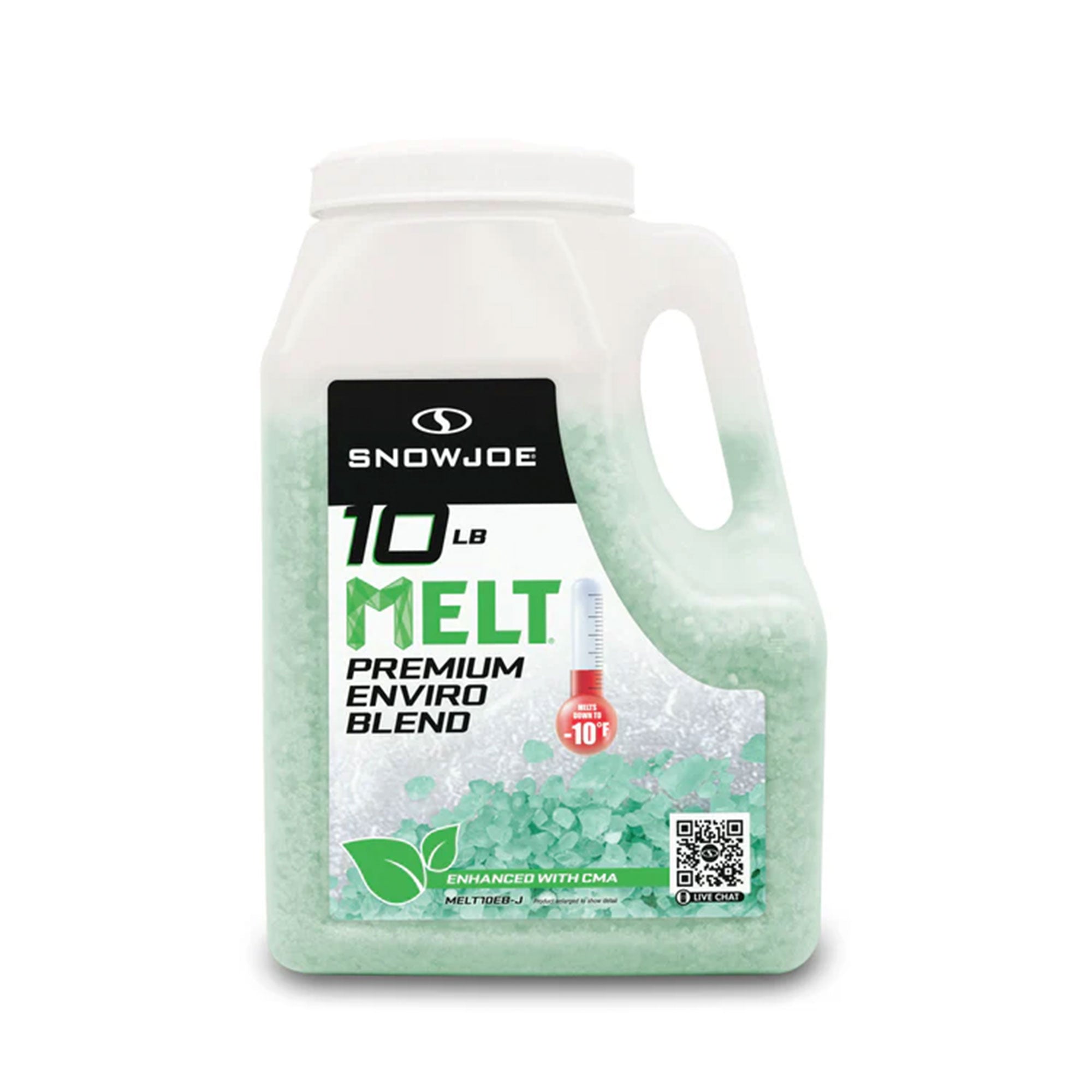 Snow Joe Melt-2-Go, Ice & Snow Melt, Fast Acting Blend, 10 lb Jug