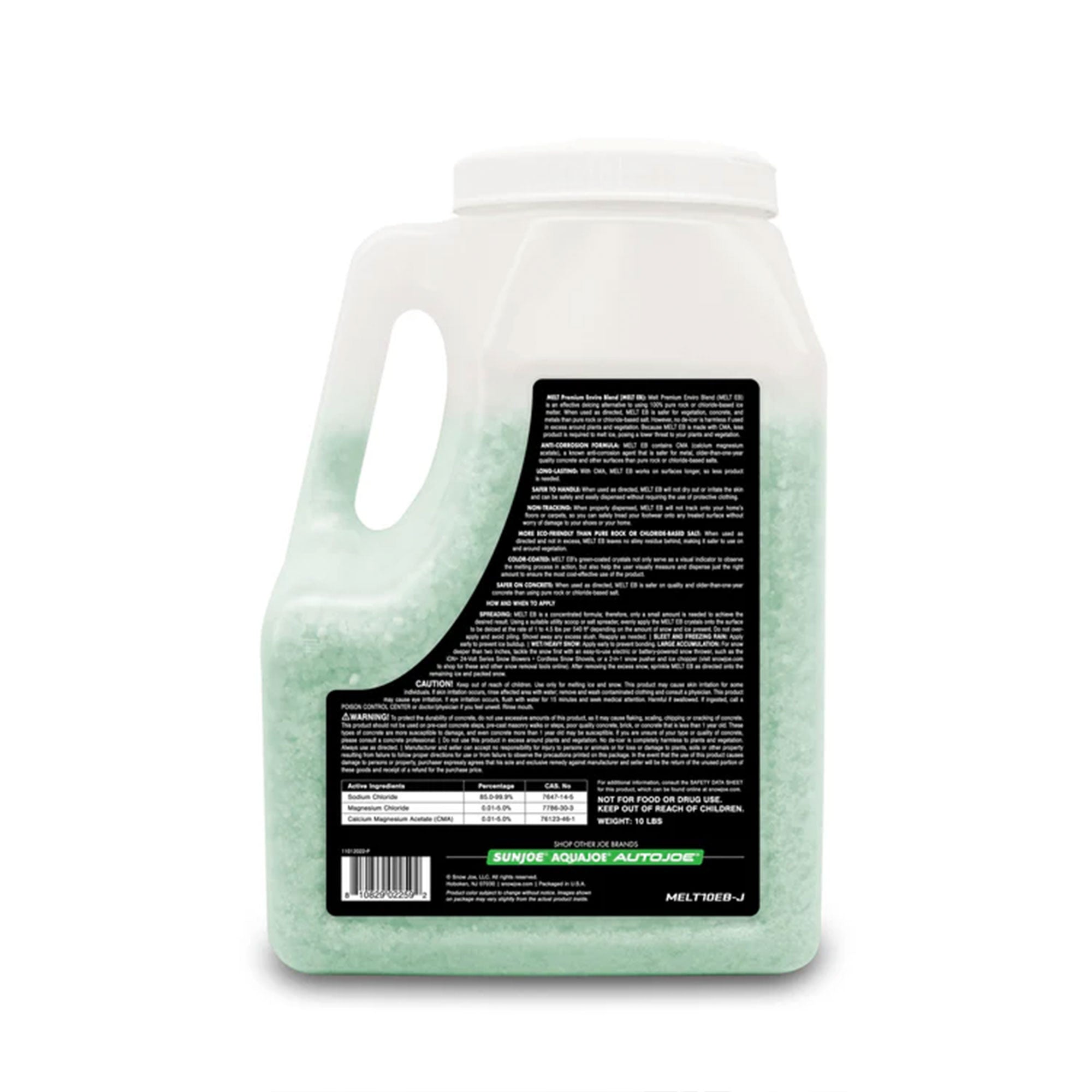 Snow Joe Melt-2-Go, Ice & Snow Melt, Fast Acting Blend, 10 lb Jug - VMInnovations