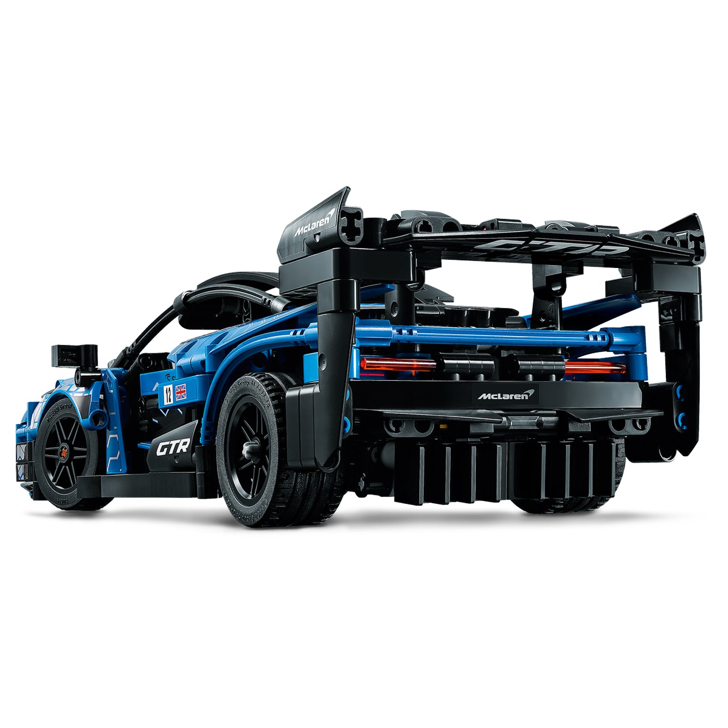 LEGO Technic 42123 McLaren Senna Block Building Set with Skiing Santa Claus Toy