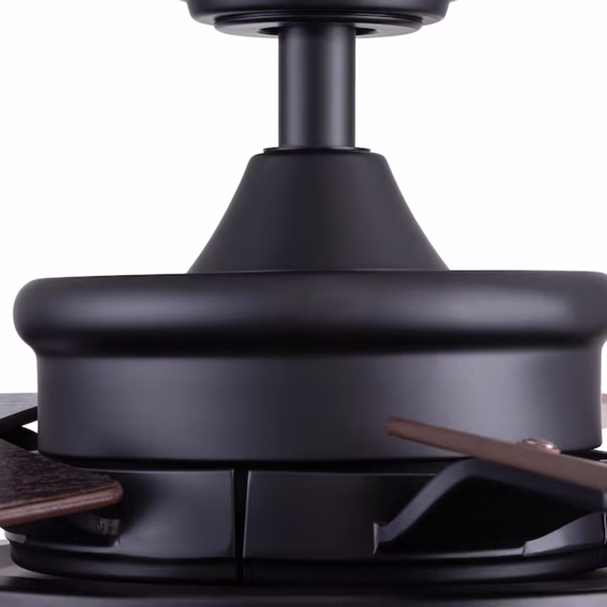 Honeywell Carnegie Ceiling Fan, Quiet Motor and Remote Control, 52", Matte Black - VMInnovations
