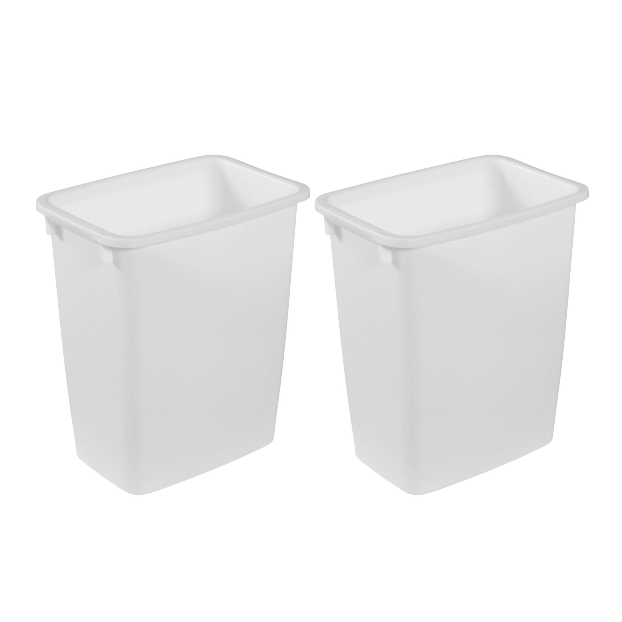 Rubbermaid 21 Qt Traditional Wastebasket Indoor Home Trash Can Container, 2 Pack - VMInnovations