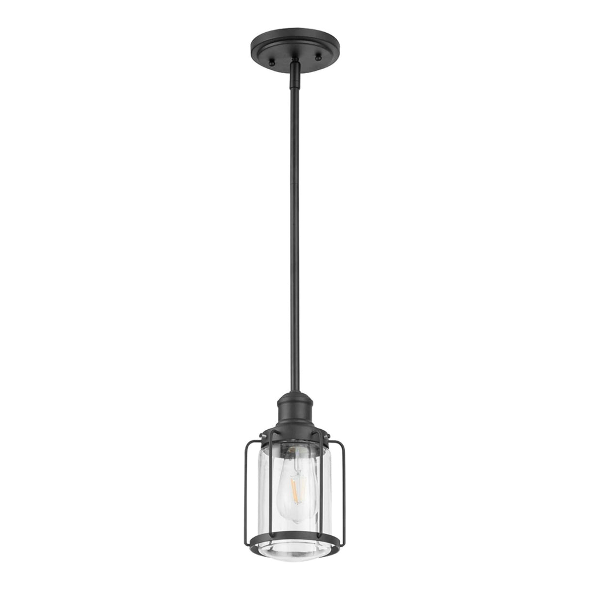 Prominence Home Lincoln Woods 1 Light Kitchen Island Linear Pendant Bar Light (Open Box)