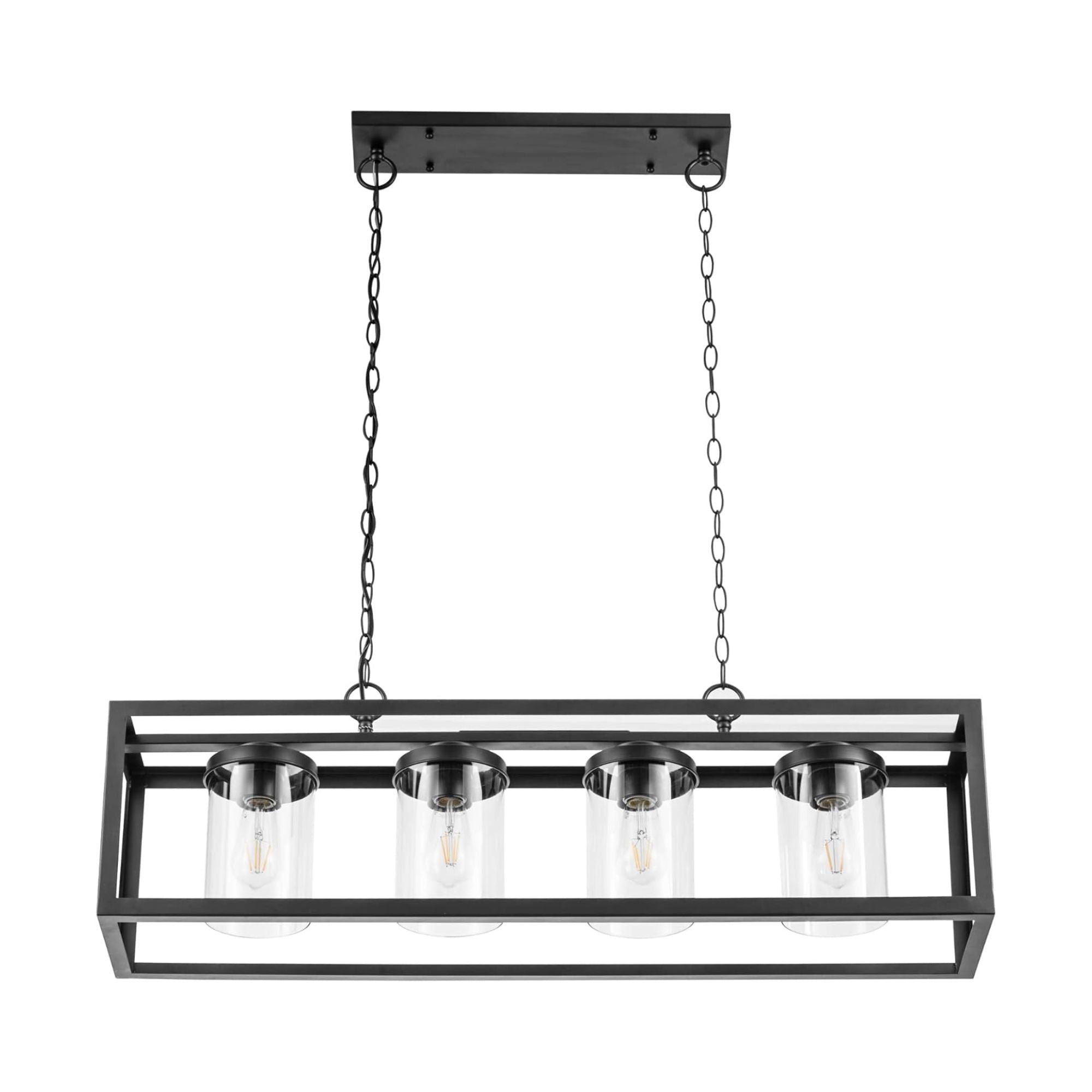 Prominence Home Sitka 4 Light Kitchen Island Linear Pendant Chandelier(Open Box)