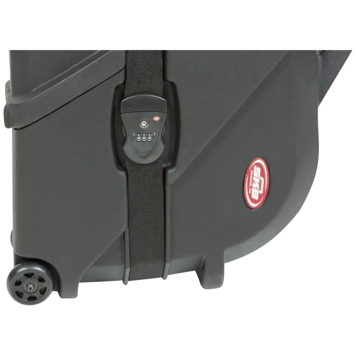 SKB ATA Roto Electric Bass Guitar Hard Case with TSA Locking Latches, Black - VMInnovations
