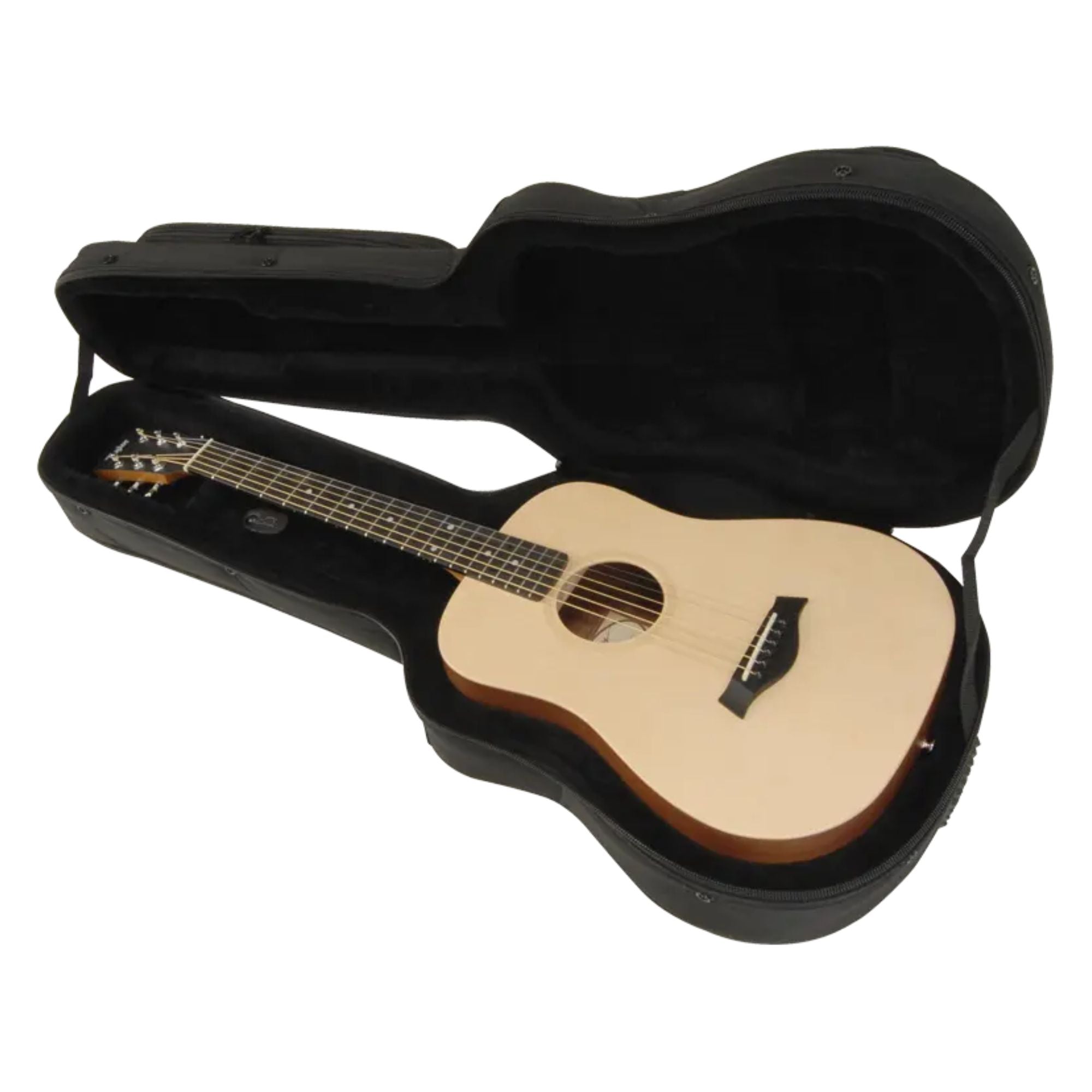 SKB Baby Taylor, Martin LX Acoustic Guitar Soft Case with Foam Protection, Black - VMInnovations