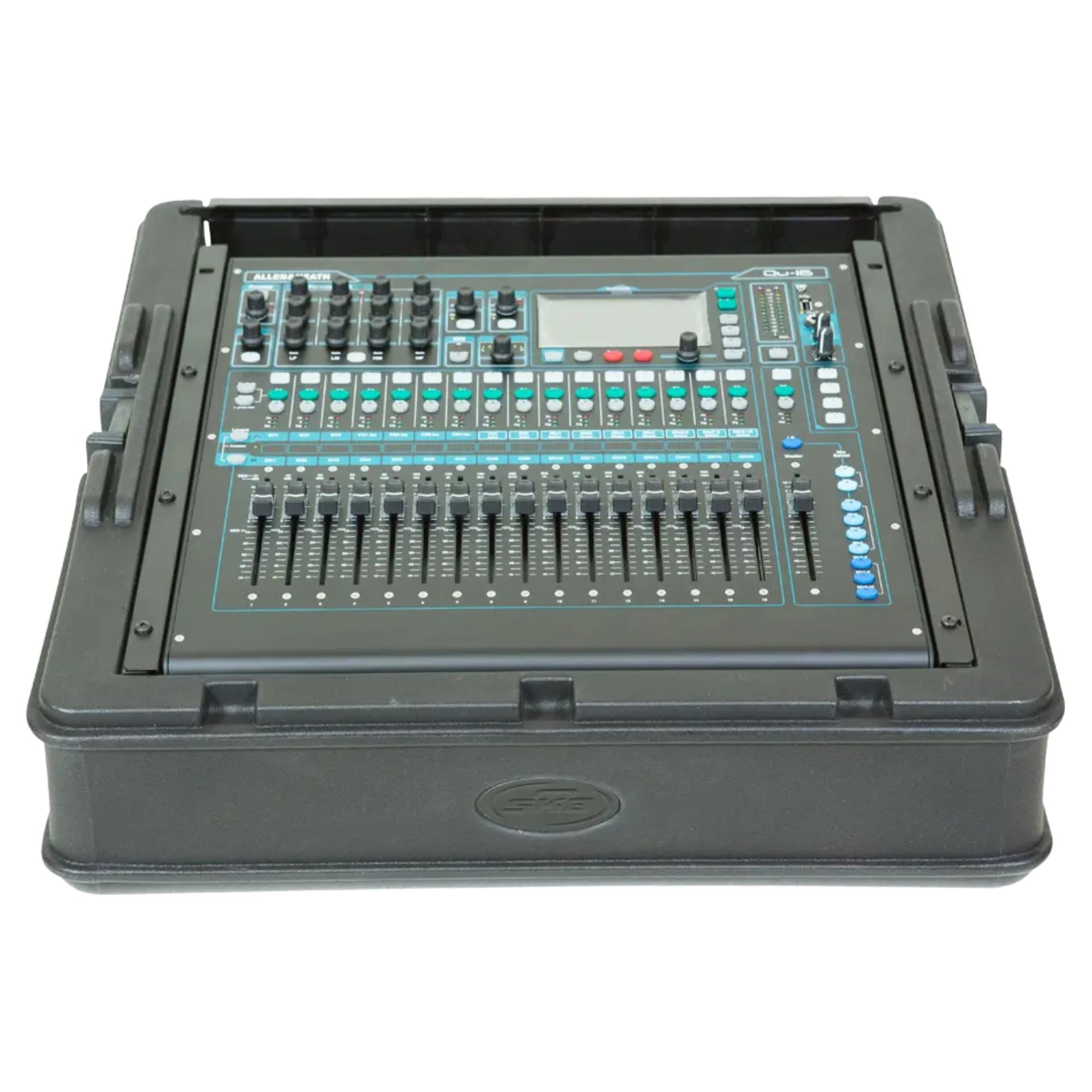 SKB Roto Rack/Mixer Top Console, 10U Slanted Rackmount with, Hard Lid and Door - VMInnovations