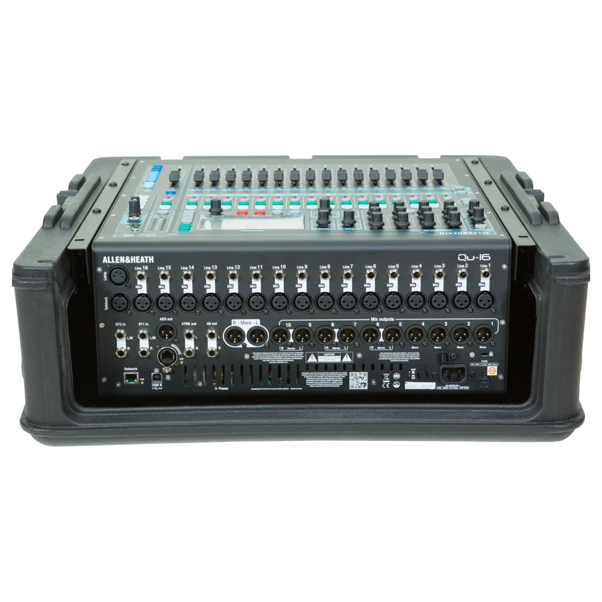 SKB Roto Rack/Mixer Top Console, 10U Slanted Rackmount with, Hard Lid and Door - VMInnovations