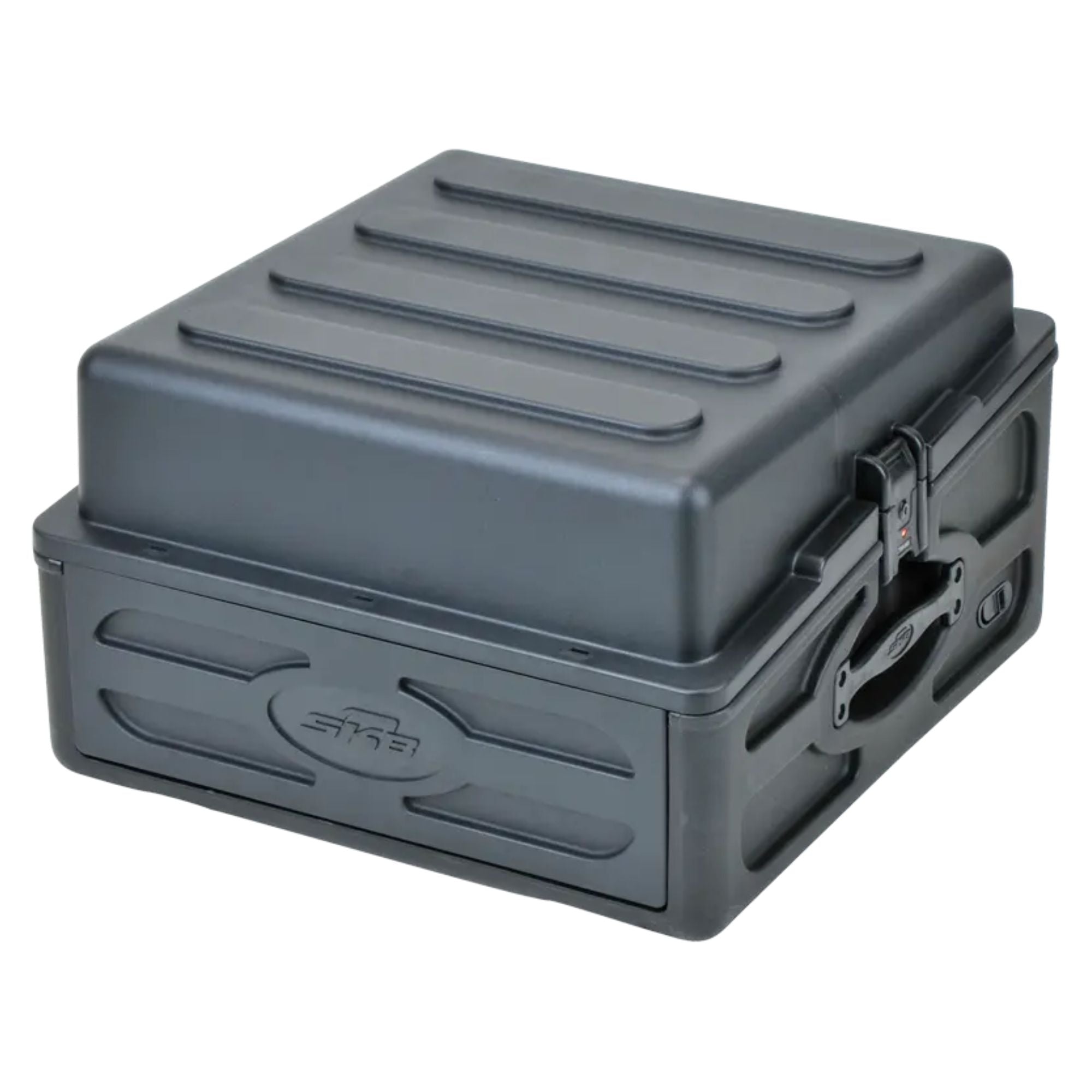 SKB Roto Rack/Mixer Console, 10U Slanted Rackmount on top, 2U Rackmount in Front
