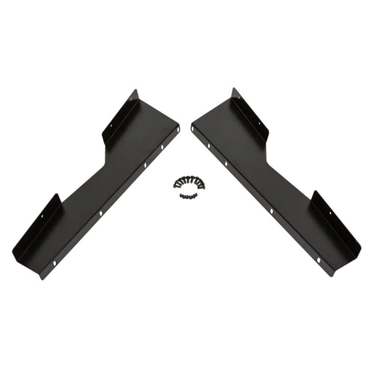 SKB Steel Rack Ears Mounting Hardware for Allen & Heath SQ5 Mixer Storage, Black - VMInnovations