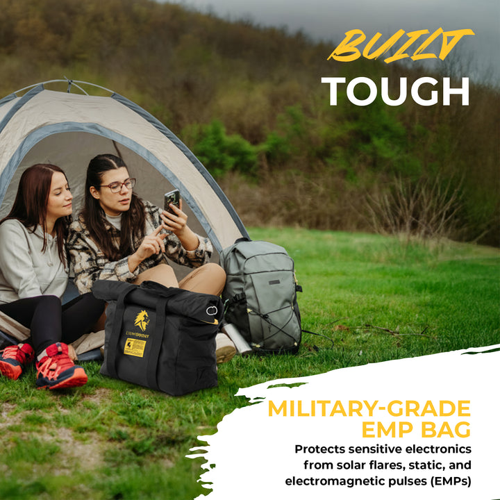 Lion Energy EMP Bag, Tactical Carry Pack for Generators & Electronics Protection - VMInnovations