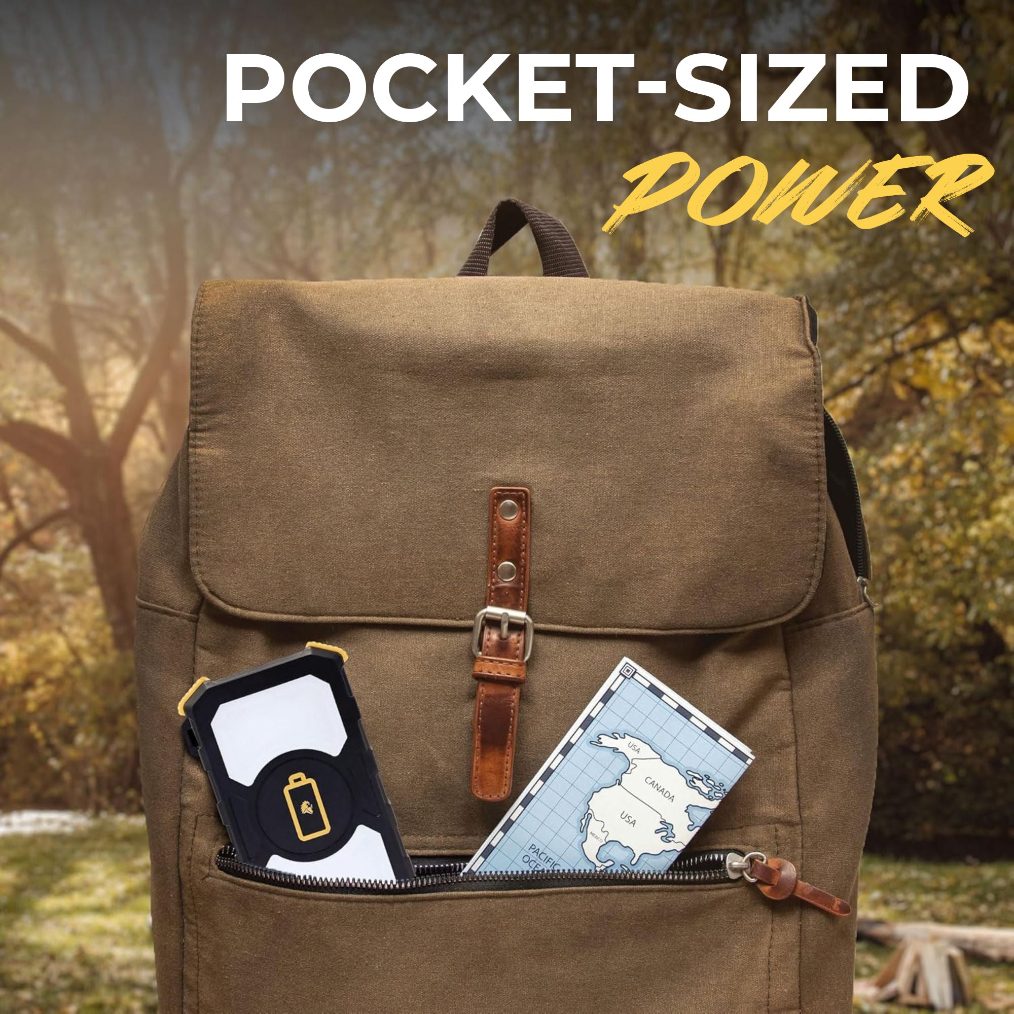 Lion Energy Prowler Power Bank, Portable Phone Charger w/Flashlight (Open Box) - VMInnovations