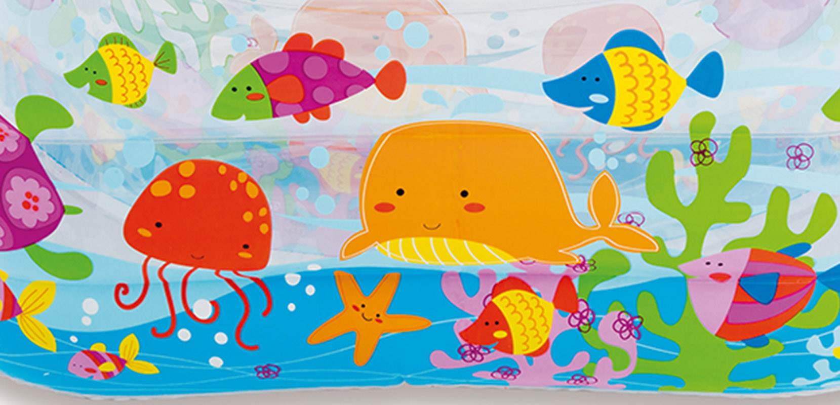 INTEX Ocean Reef Inflatable Kids Swimming Pool | 56493EP - Open Box