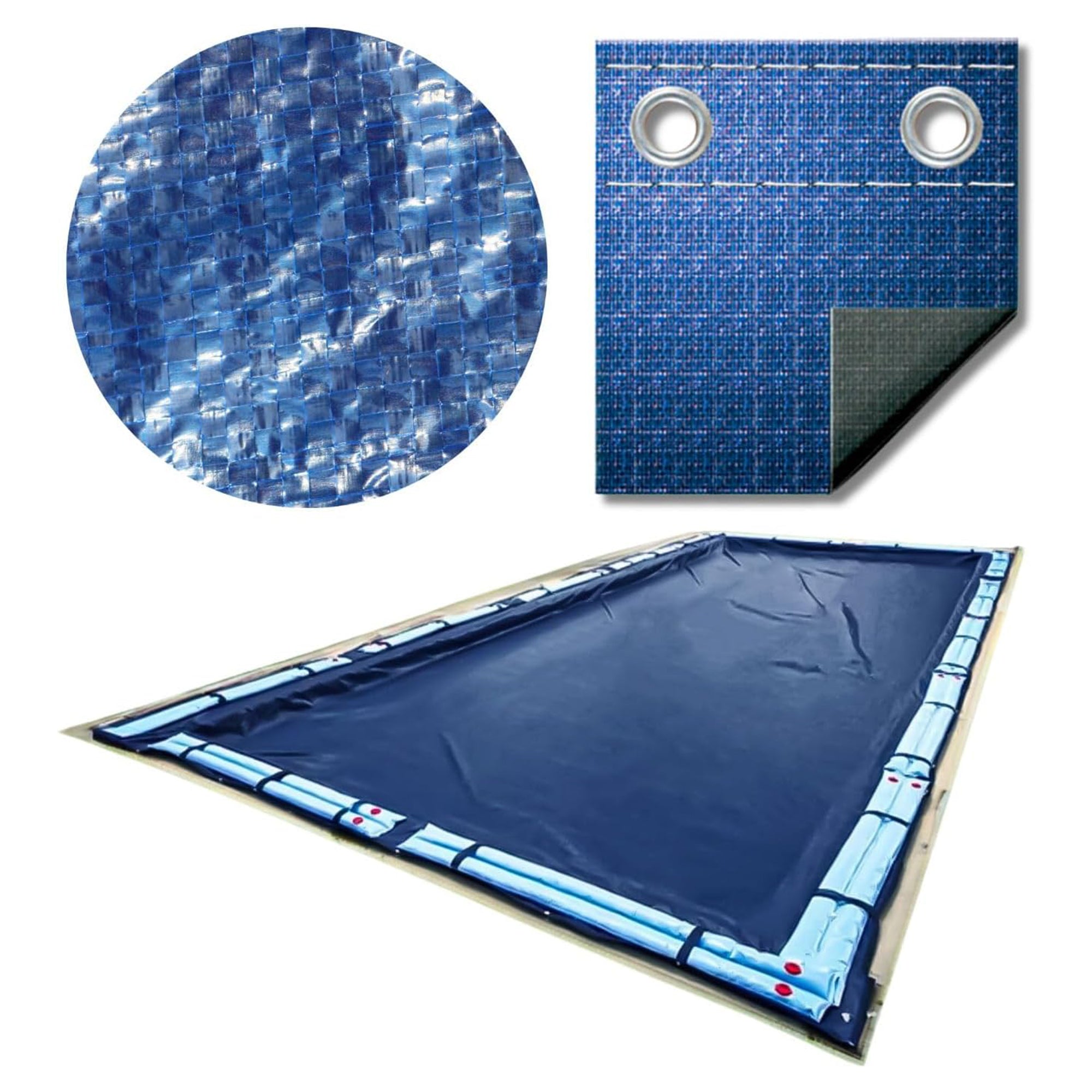 Swimline Hydrotools Super Guard Winter Cover for 12 x 24 Ft Pools (Open Box)