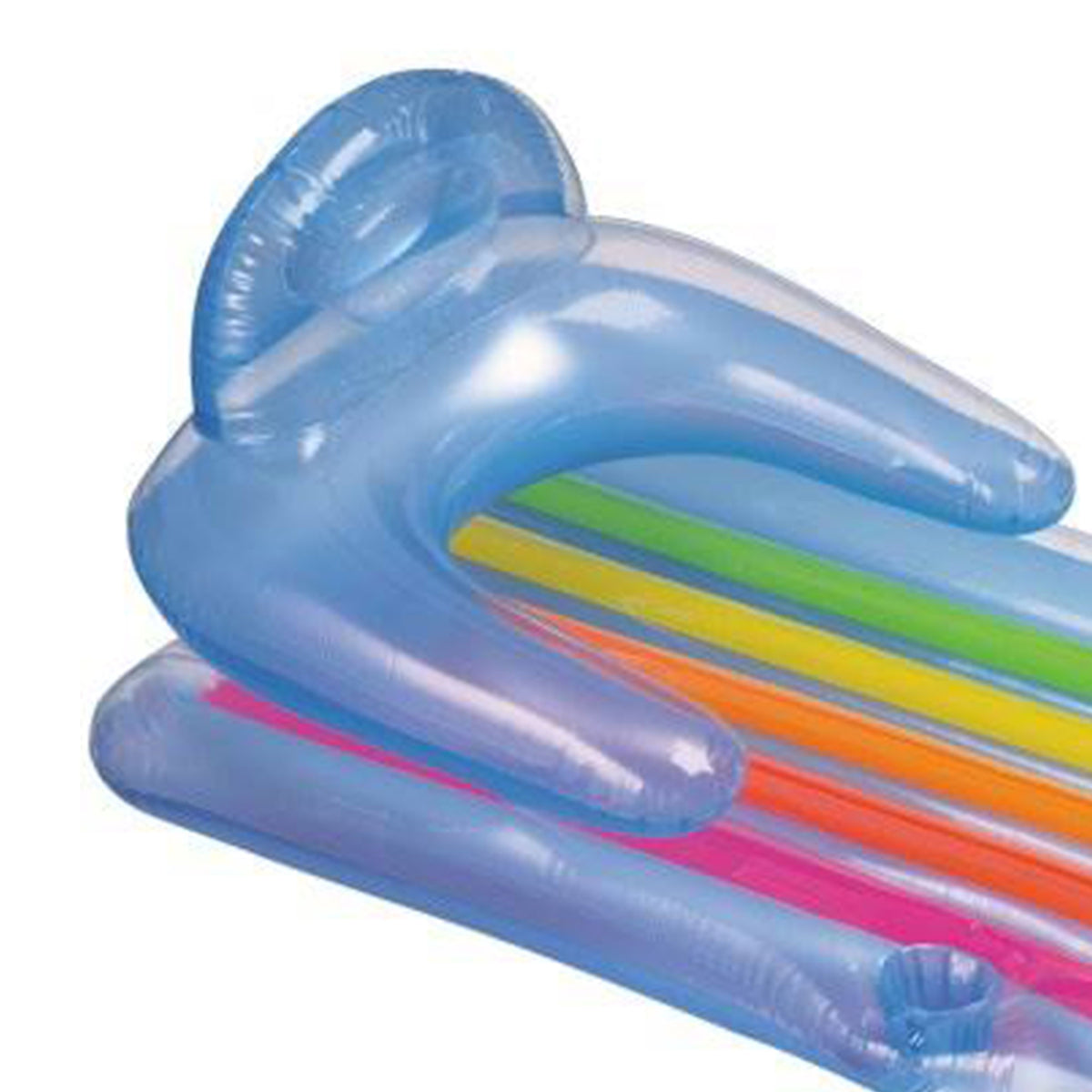 Intex King Kool Lounge Inflatable Swimming Pool Lounger with Headrest (Pair)