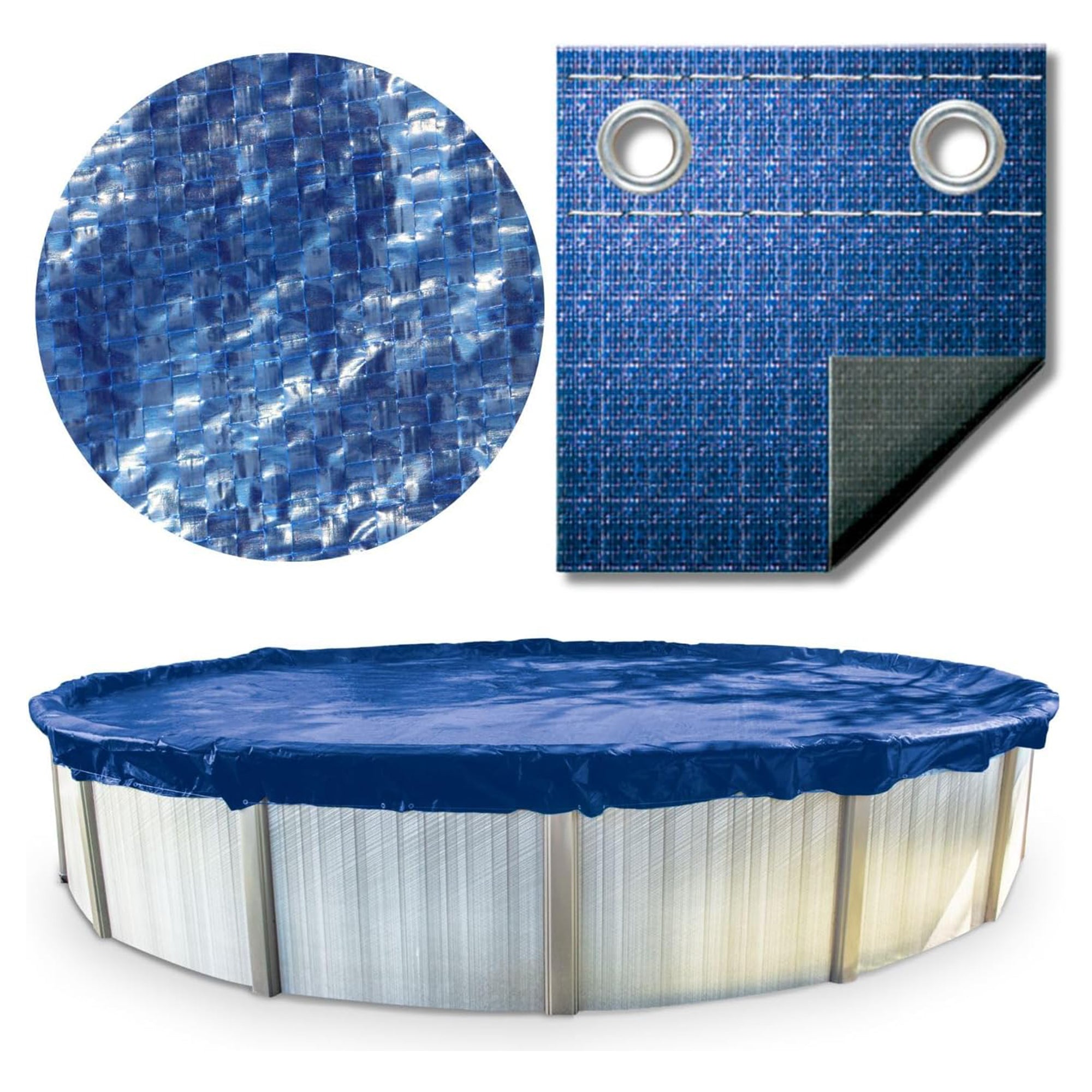 Swimline Hydrotools Guard Winter Cover for 16' Above Ground Pools (Open Box) - VMInnovations