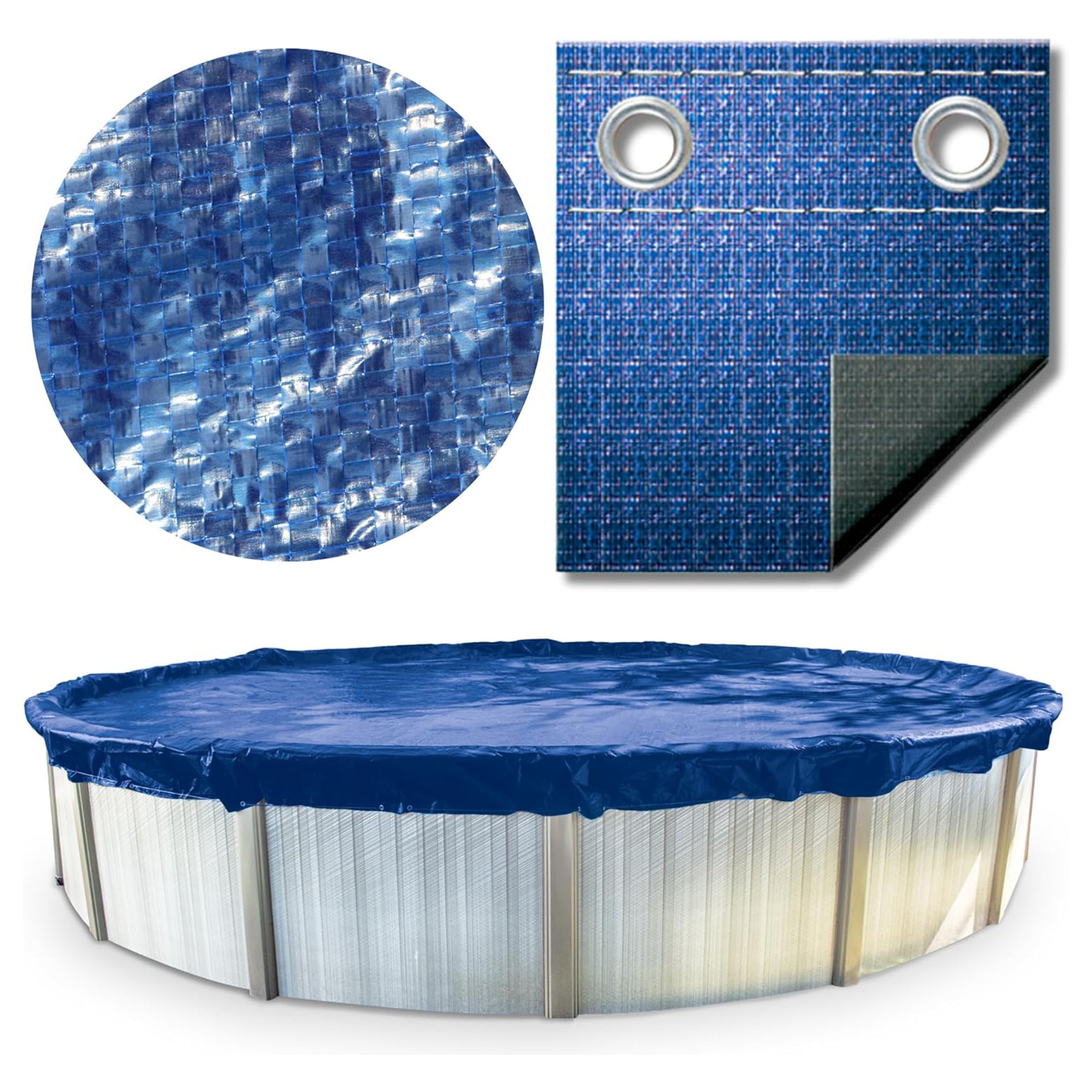 Swimline Hydrotools Guard Winter Cover for 24' Above Ground Round Pools (Used)
