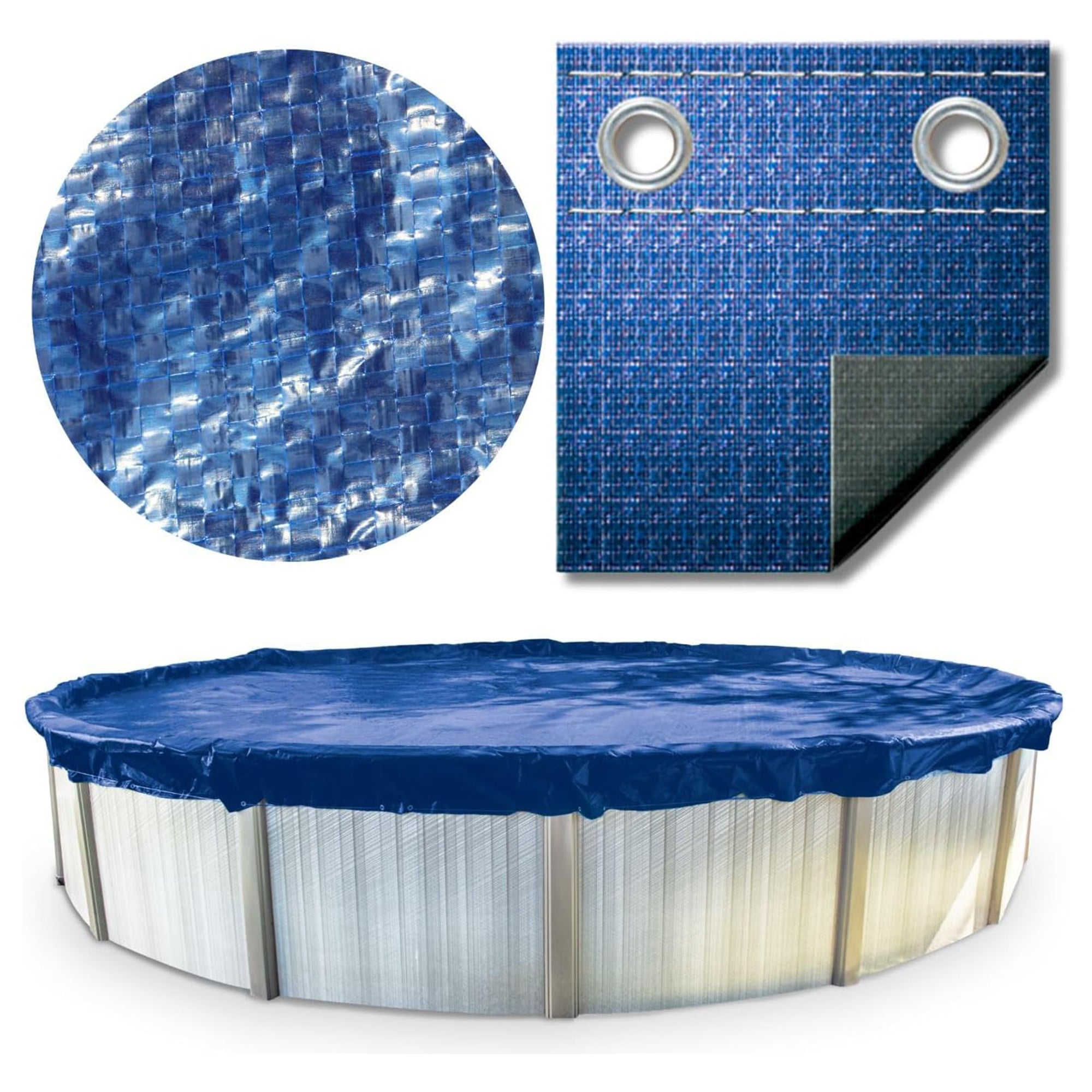 Swimline Hydrotools Guard Winter Cover for 10'x15' Above Ground Pools (Open Box)