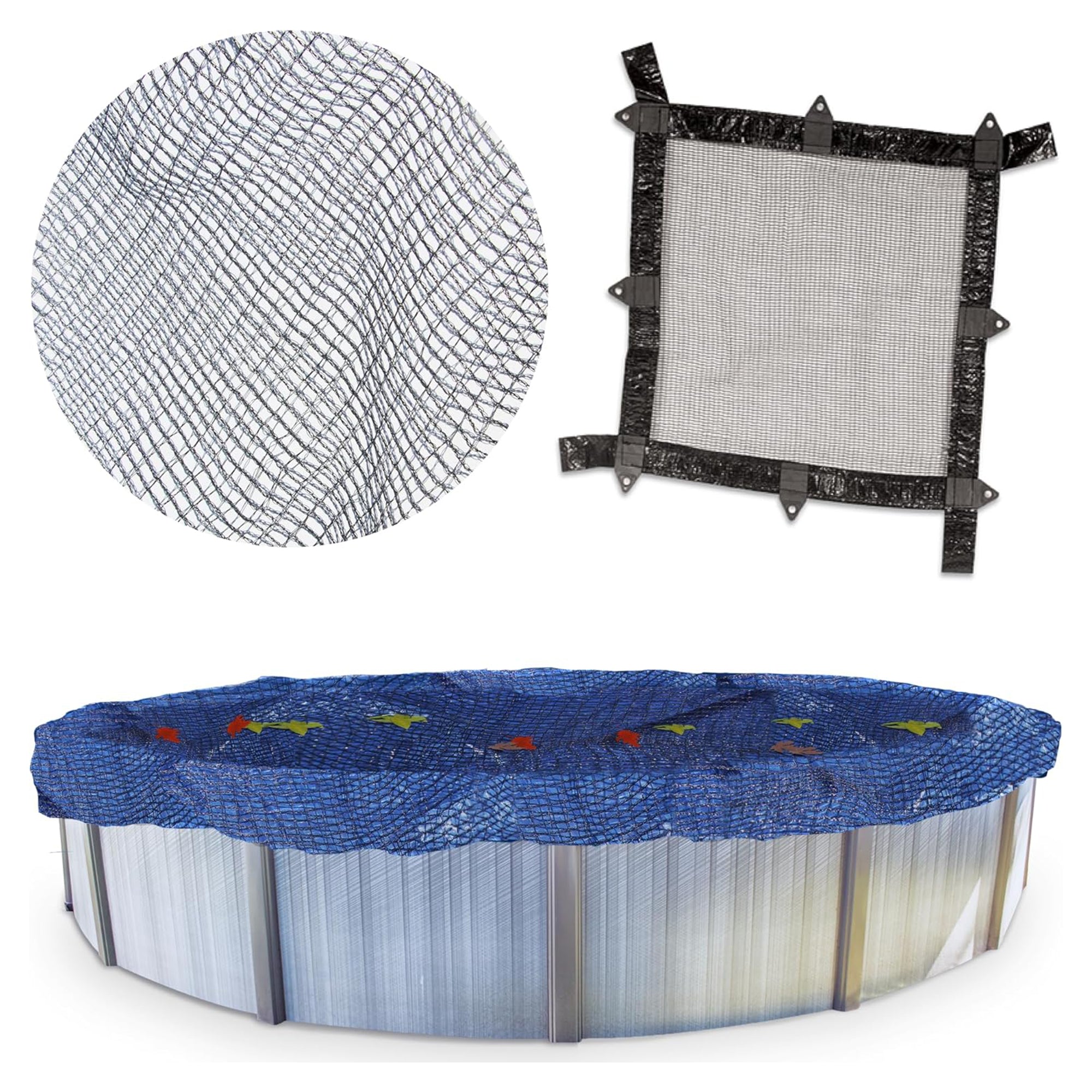 Swimline Hydrotools Leaf Net Winter Pool Cover for 33 Ft Above Ground (Open Box)