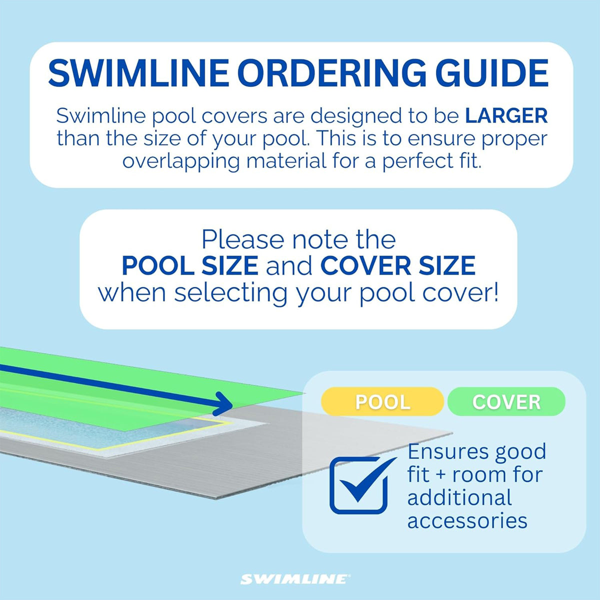 Swimline Hydrotools Supreme Guard Winter Pool Cover for 30x55 Ft Inground Pools