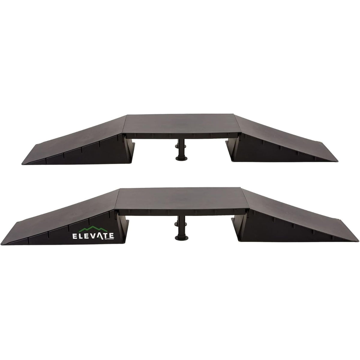 Elevate Outdoor Jumbo Skateboard Ramp 9pc Set w/EZ-Link Setup, Orange (Open Box) - VMInnovations
