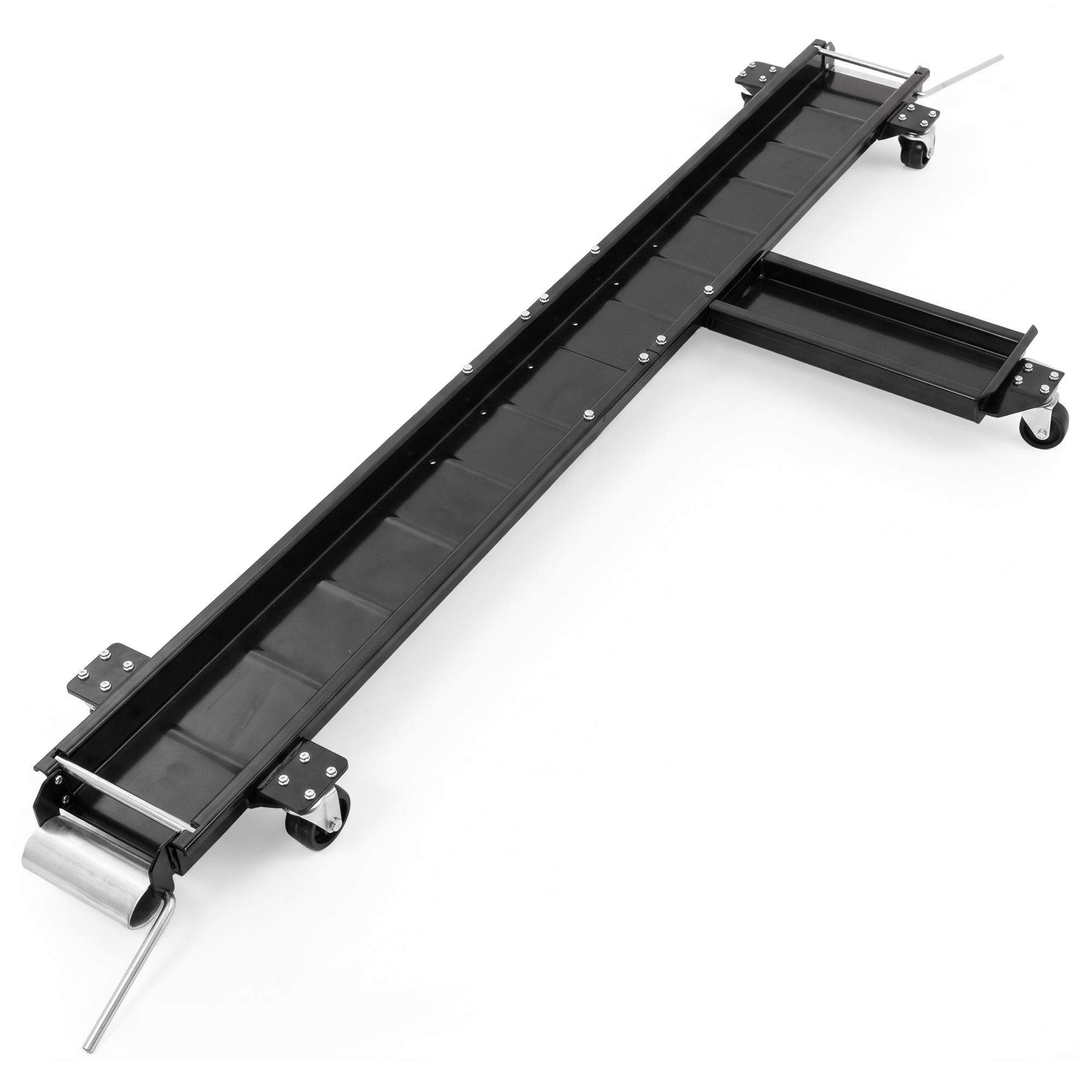 Black Widow Heavy Duty Motorcycle Dolly & Cruiser Garage Storage Ramp (Open Box)