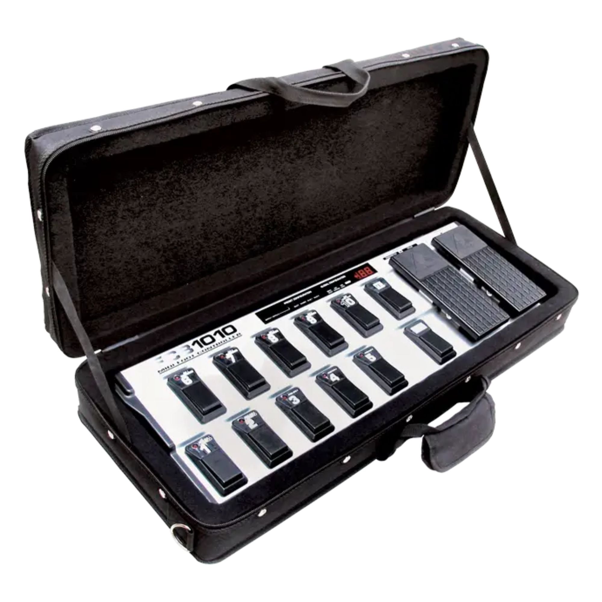 SKB 27”x 9” DJ Foot Controller Small MIDI Keyboard Soft Case Padded Bag, Black - VMInnovations