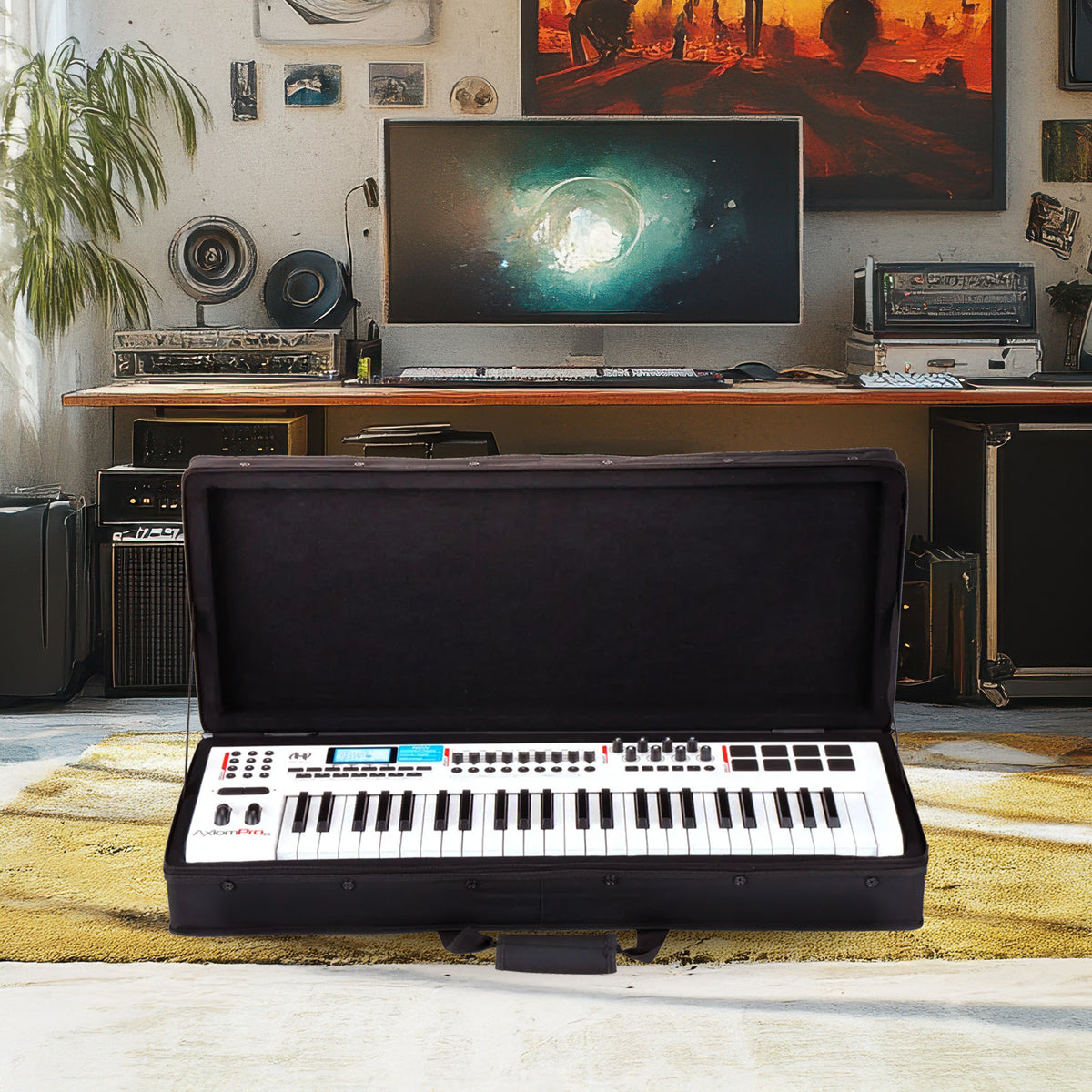 SKB 32”x12” DJ Controller & Small MIDI Keyboard Soft Case Padded Bag (Open Box) - VMInnovations