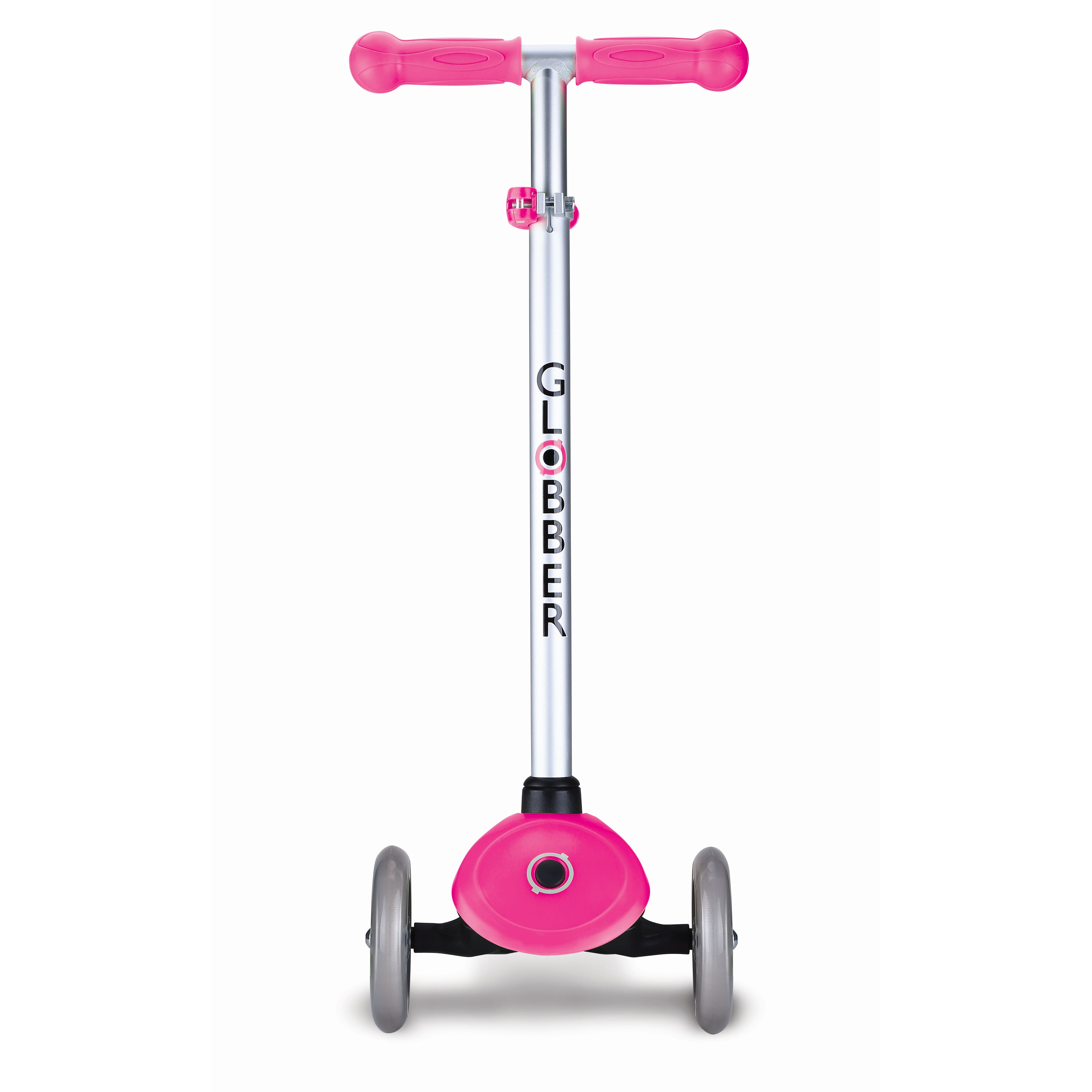Globber Primo 3-Wheel Kids Kick Scooter Bundle w/ Razor Child Elbow & Knee Pads