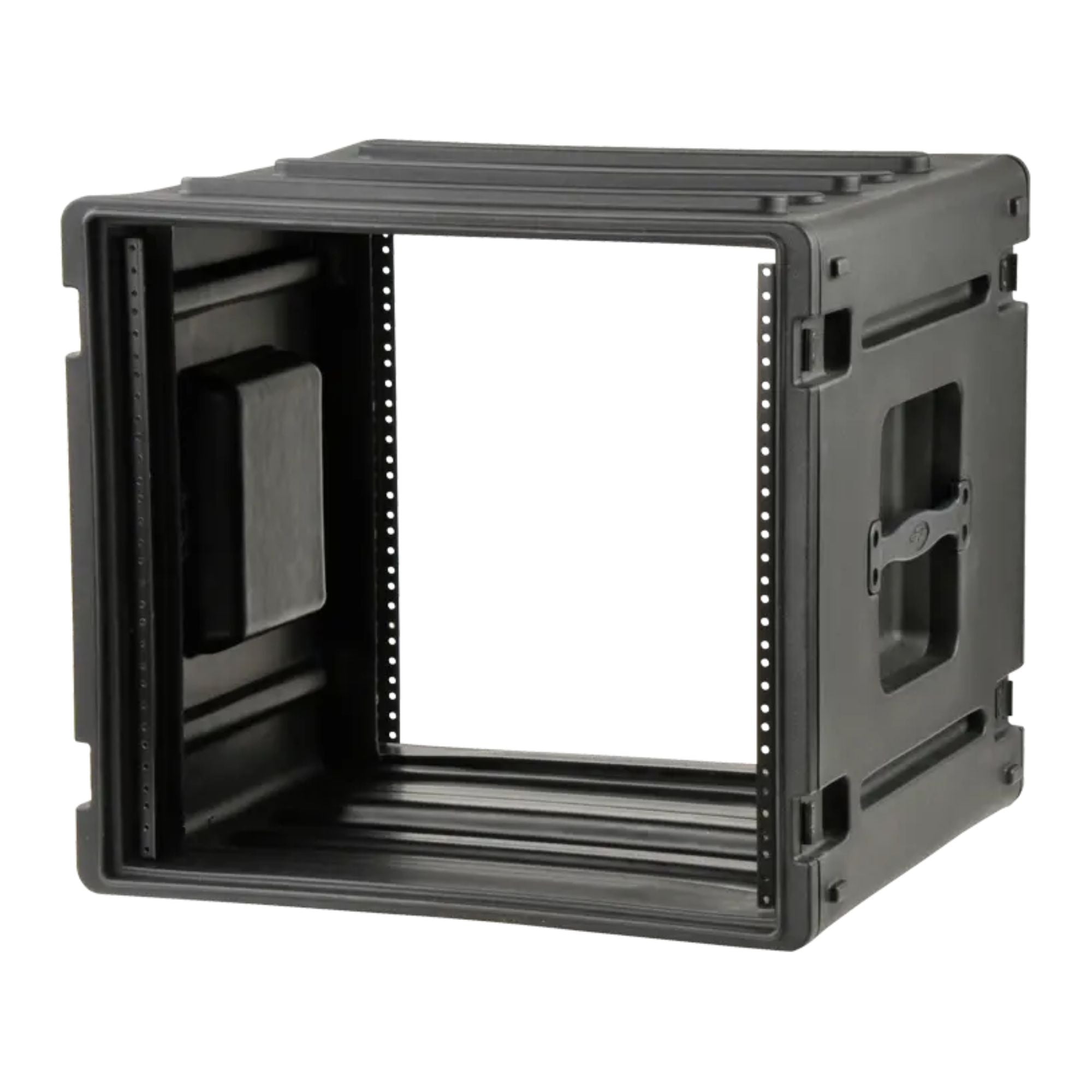 SKB 8U Roto Rack Case Polyethylene Gear Protector, Stackable, Waterproof, Black - VMInnovations