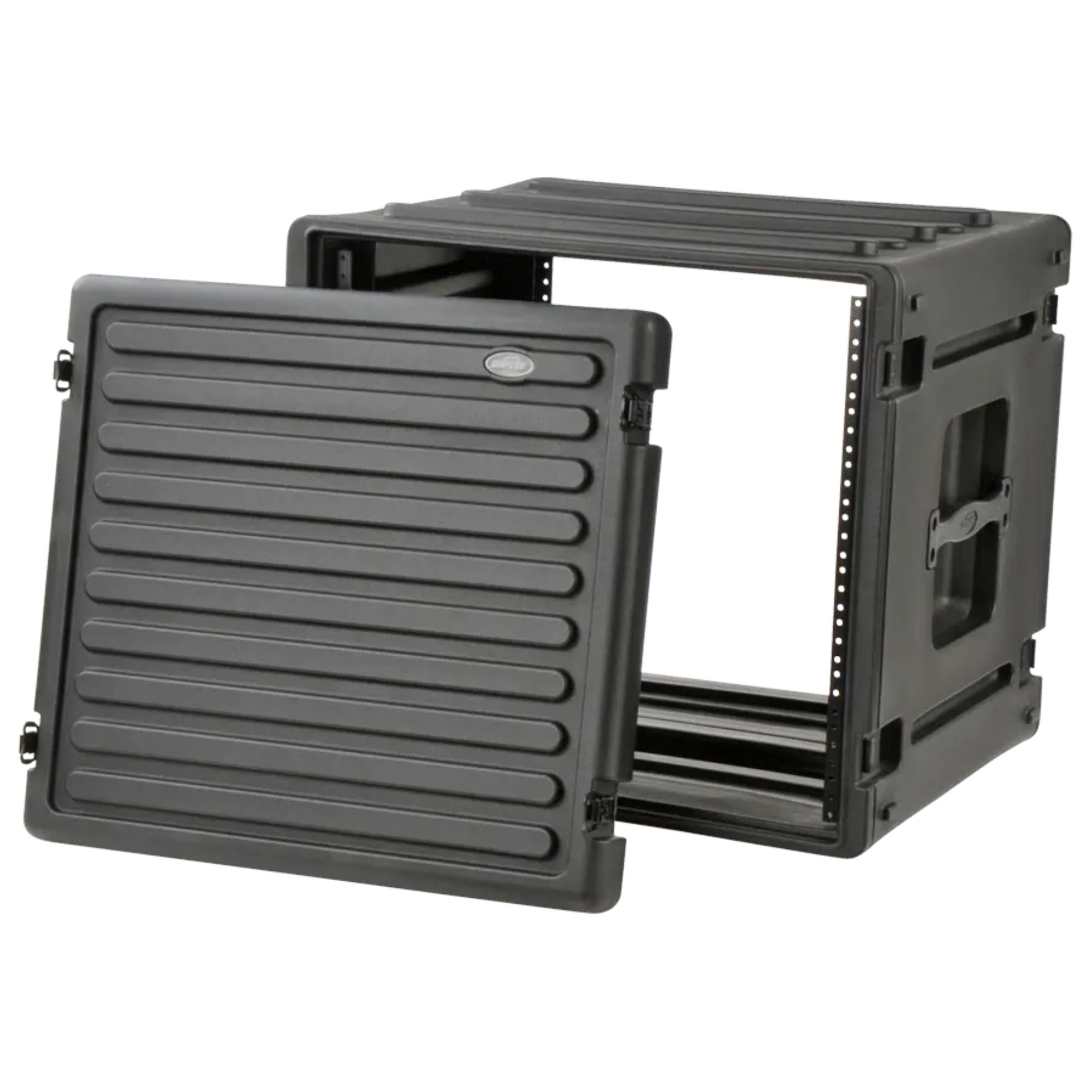 SKB 10U Roto Rack Case Polyethylene Gear Protector, Stackable, Waterproof, Black - VMInnovations