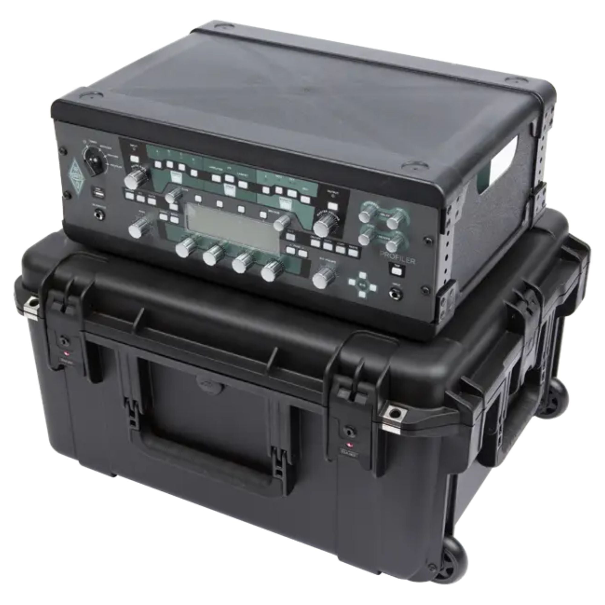 SKB 3U iSeries 13" Injection Molded Fly Rack with Built-In Wheels and Handle - VMInnovations