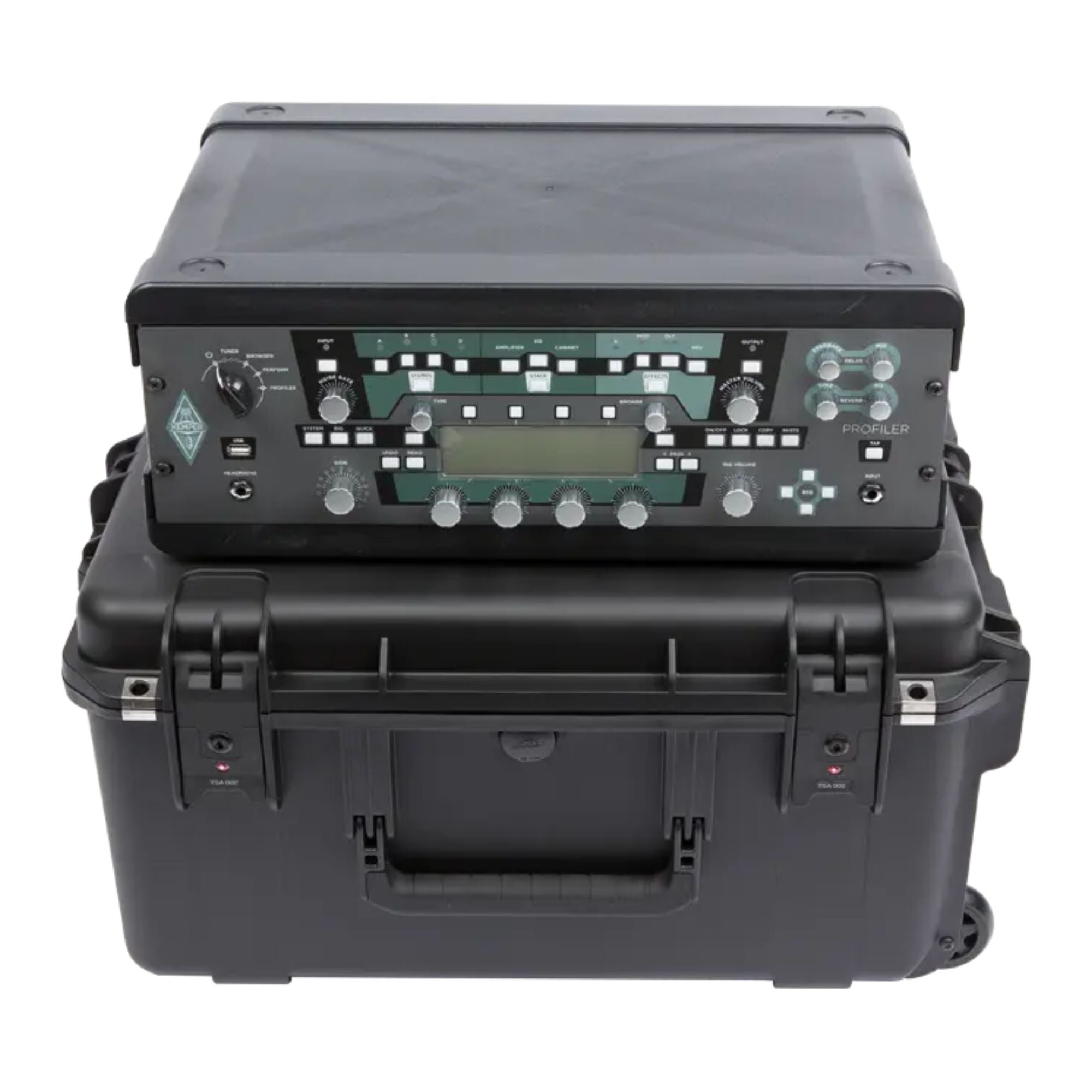 SKB 3U iSeries 13" Injection Molded Fly Rack with Built-In Wheels and Handle - VMInnovations