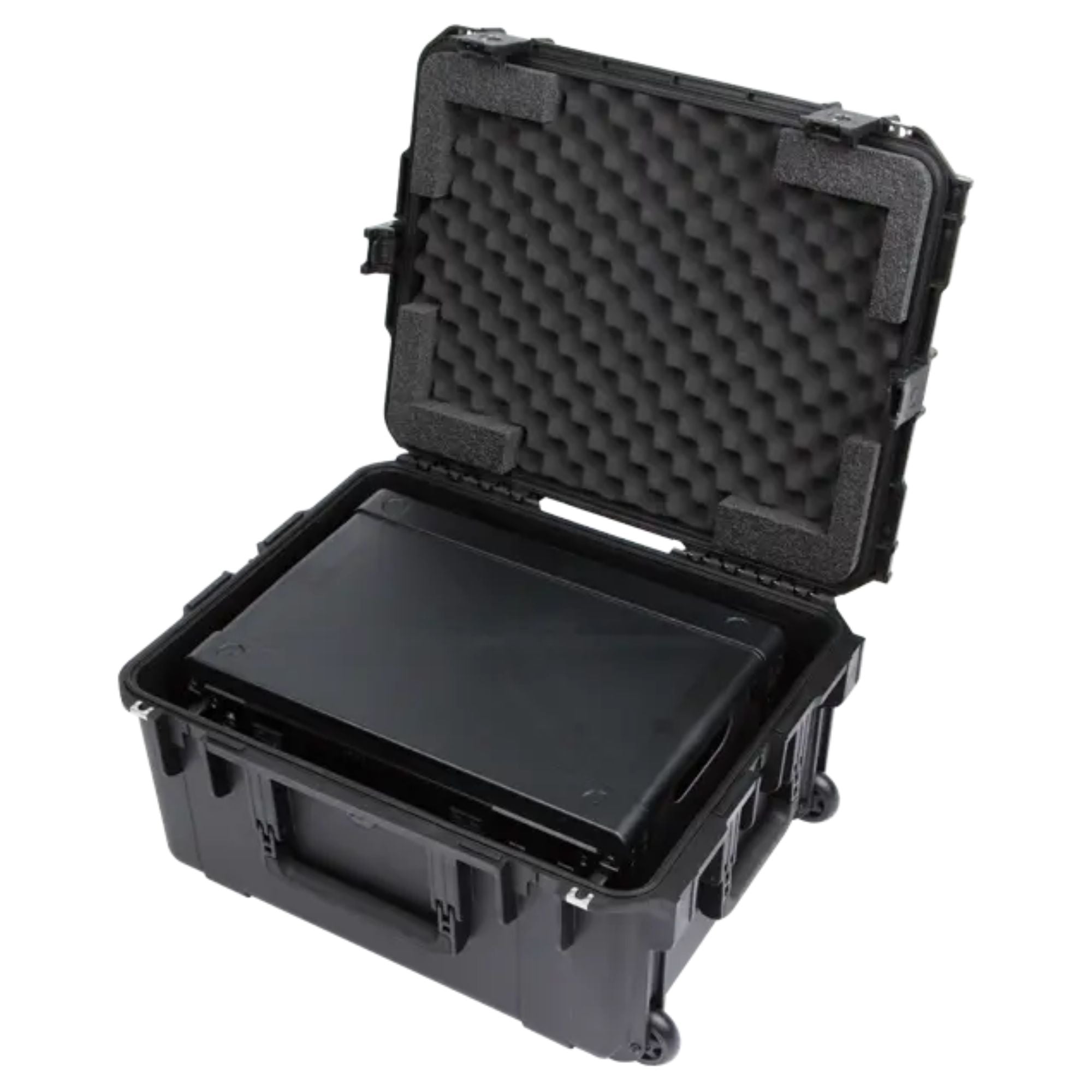 SKB 3U iSeries 13" Injection Molded Fly Rack with Built-In Wheels and Handle - VMInnovations