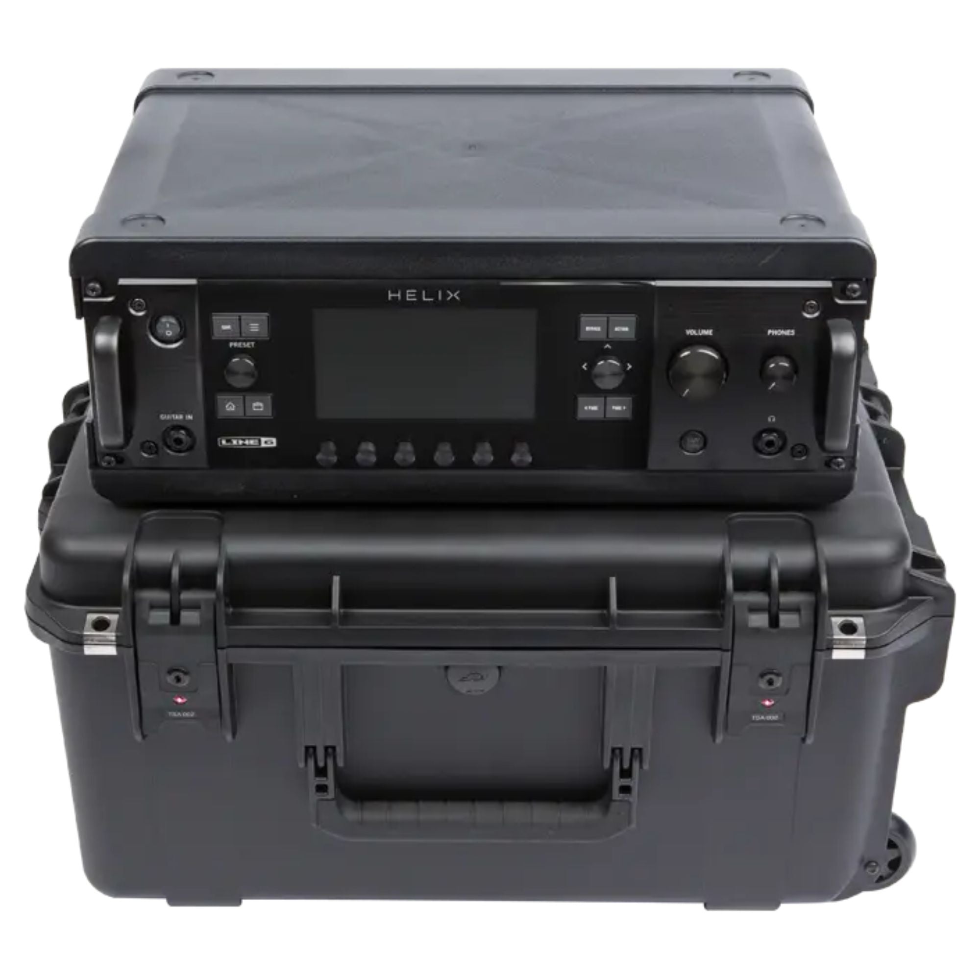 SKB 3U iSeries 13" Injection Molded Fly Rack with Built-In Wheels and Handle - VMInnovations