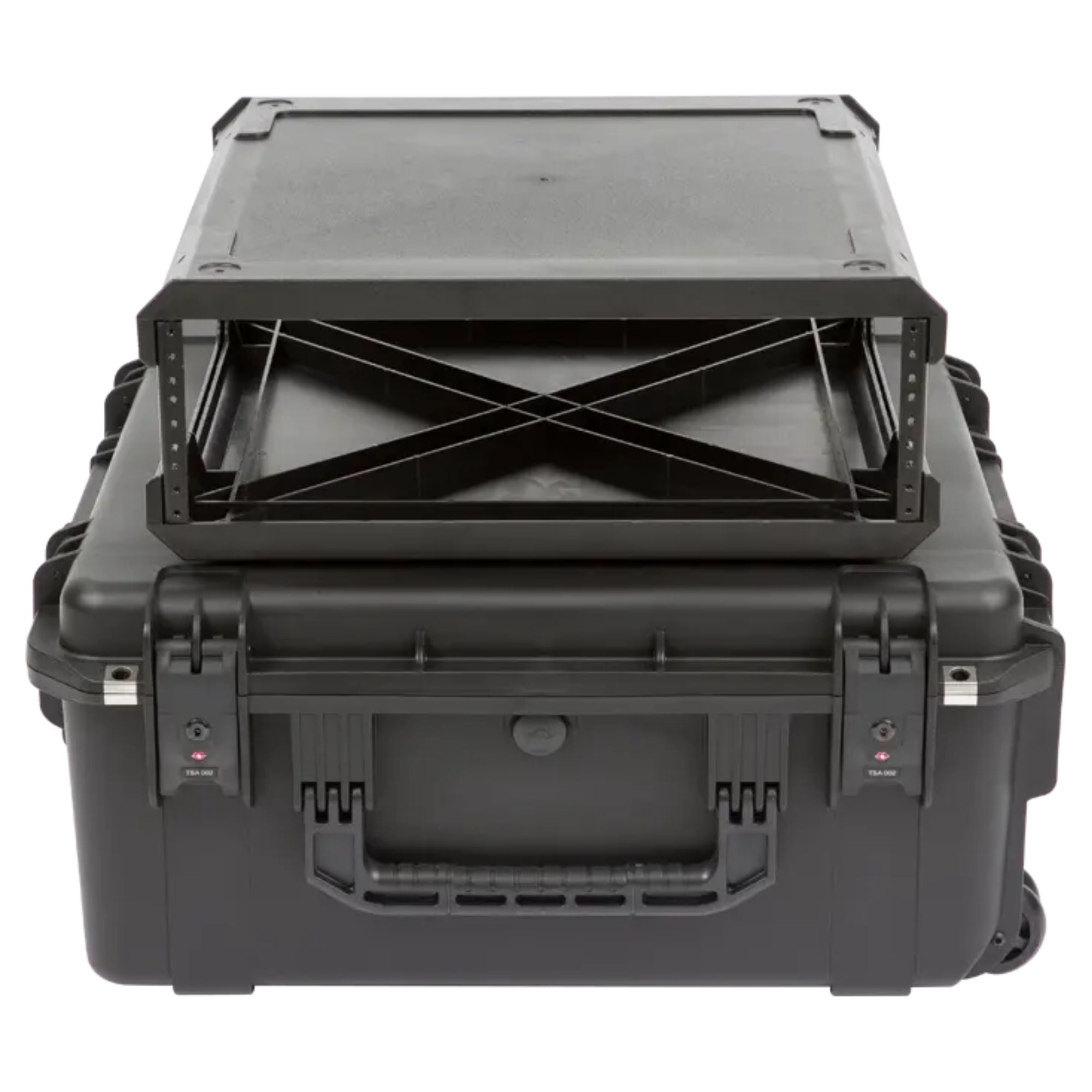 SKB iSeries 3U Fly Rack, Waterproof Polypropylene Hard Case for Storage, 20 Inch - VMInnovations
