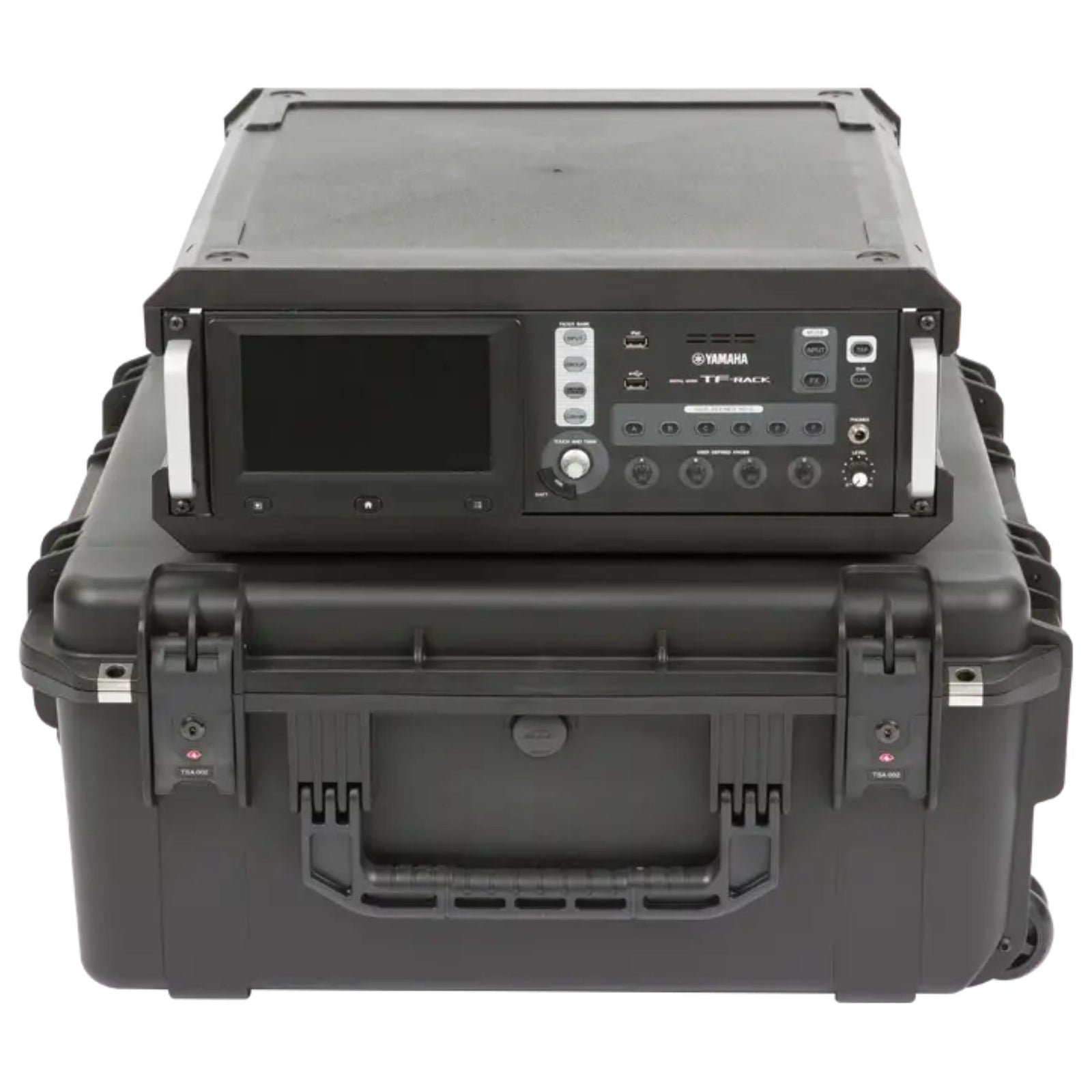 SKB iSeries 3U Fly Rack, Waterproof Polypropylene Hard Case for Storage, 20 Inch - VMInnovations