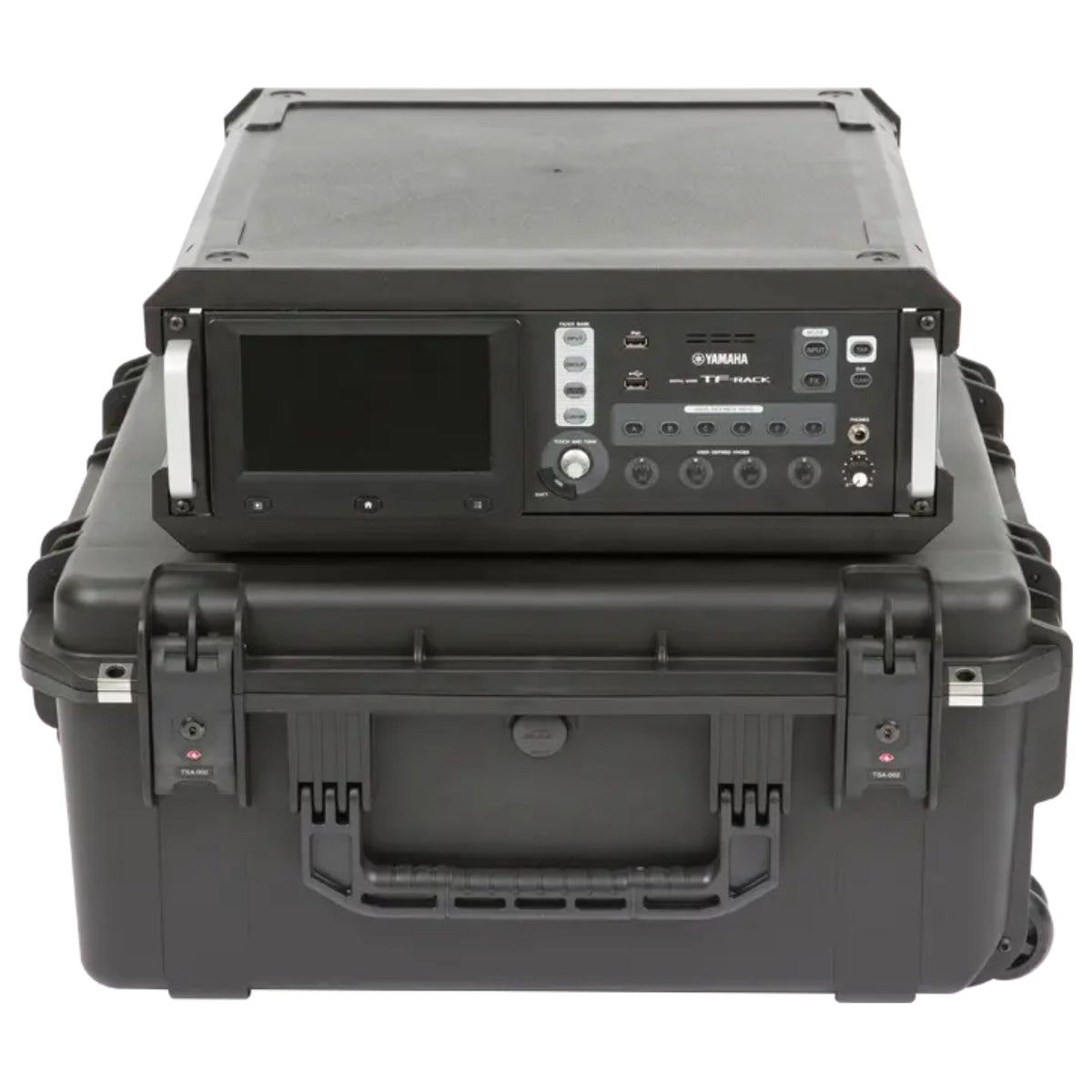 SKB iSeries 3U Fly Rack, Waterproof Polypropylene Hard Case for Storage, 20 Inch - VMInnovations