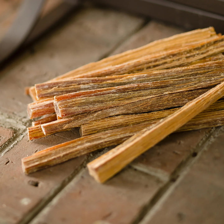 Sun Joe 25 Lb Fatwood Fire Starter Sticks for Fireplace, Wood Stove & Grill Use - VMInnovations